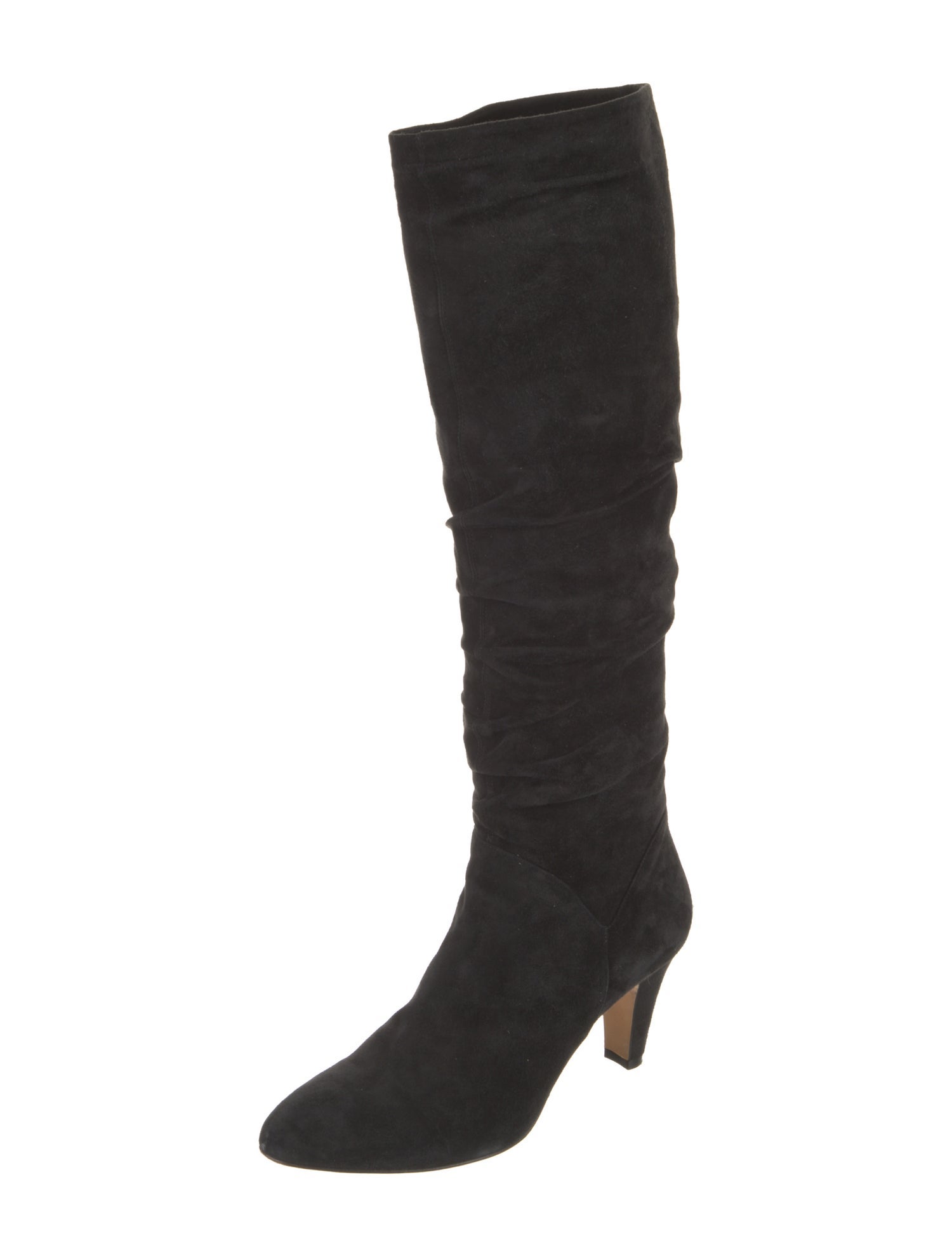 Brian Atwood Suede Lace-Up Boots