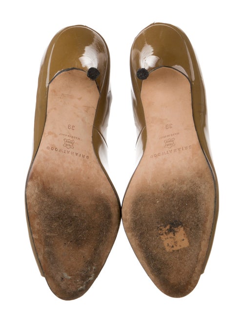 Brian Atwood Patent Leather Pumps