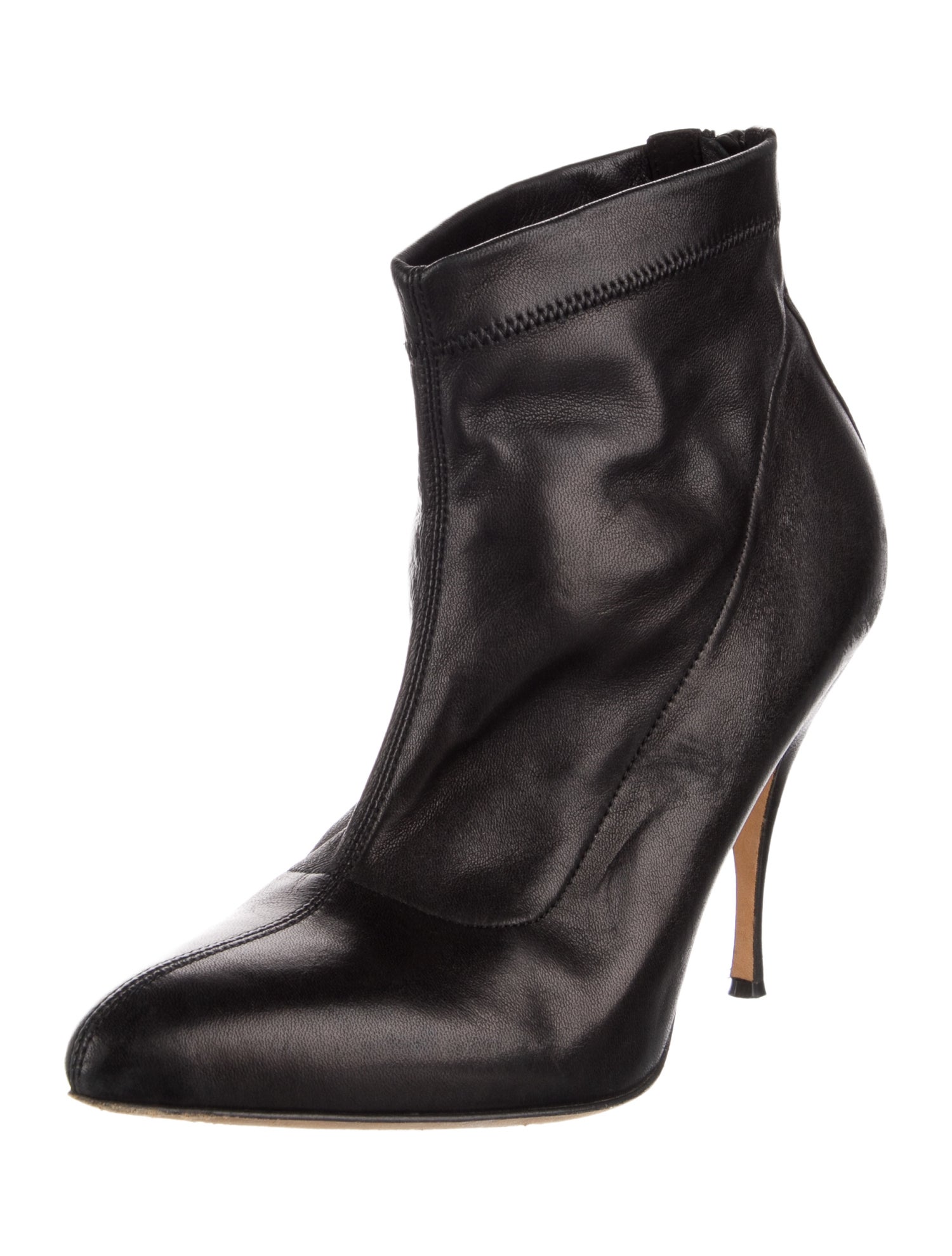 Brian Atwood Leather Boots