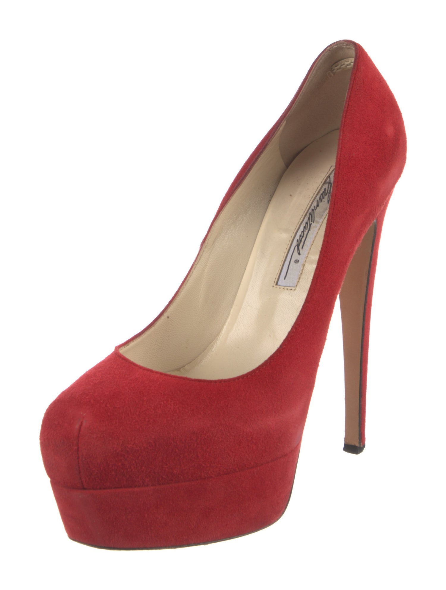 Brian Atwood Suede Pumps