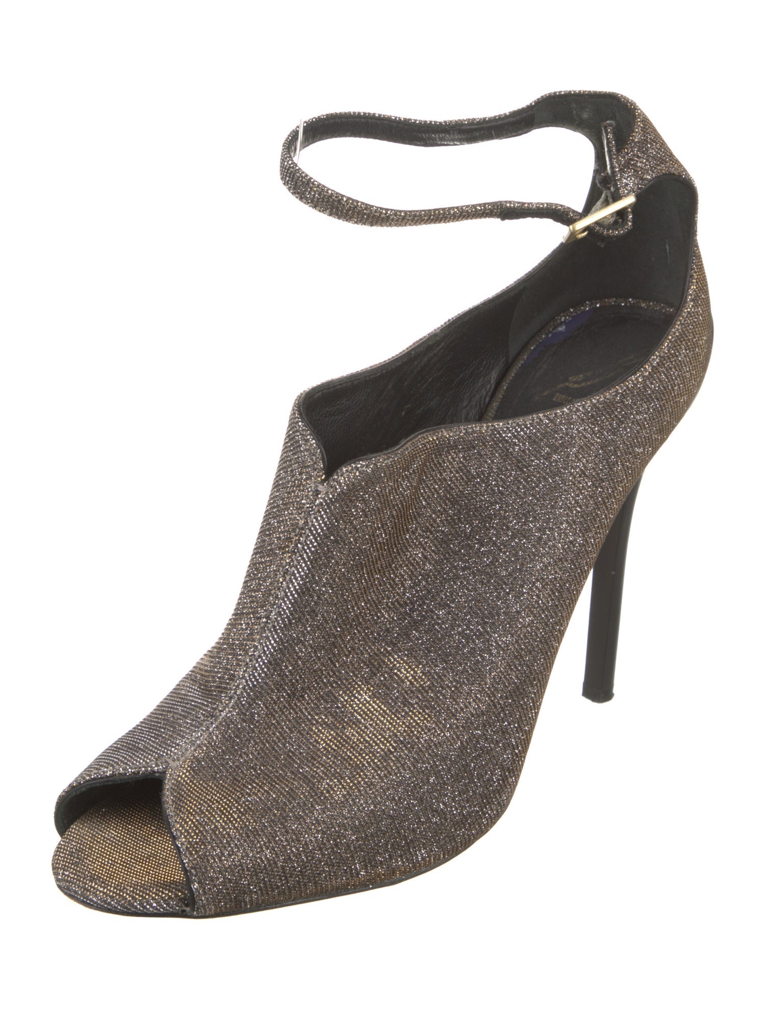 Brian Atwood Glitter Glitter Accents Pumps
