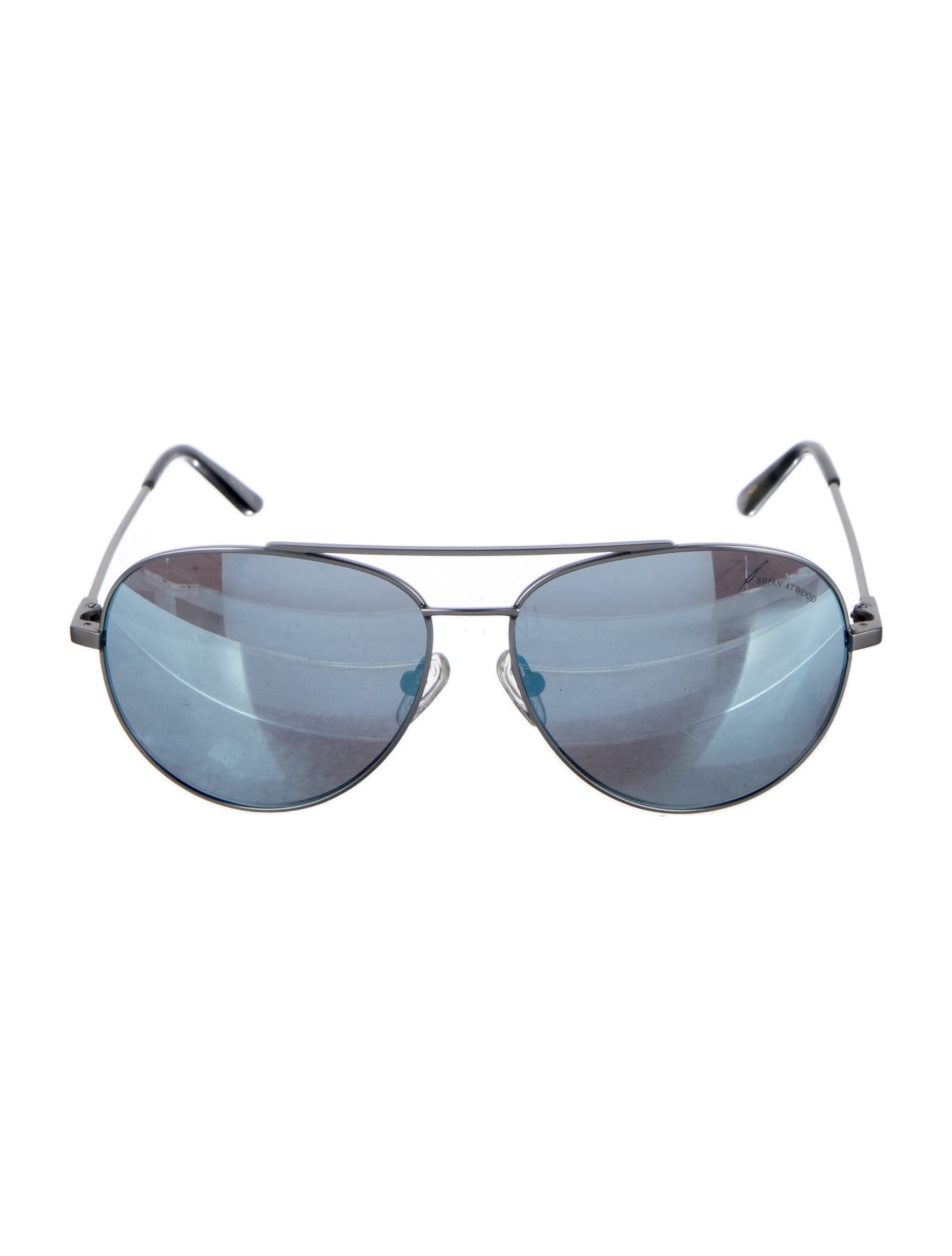 Brian Atwood Aviator Tinted Sunglasses