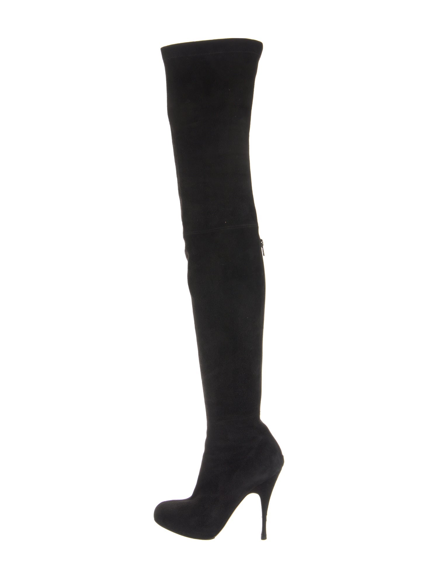 Brian Atwood Suede Sock Boots