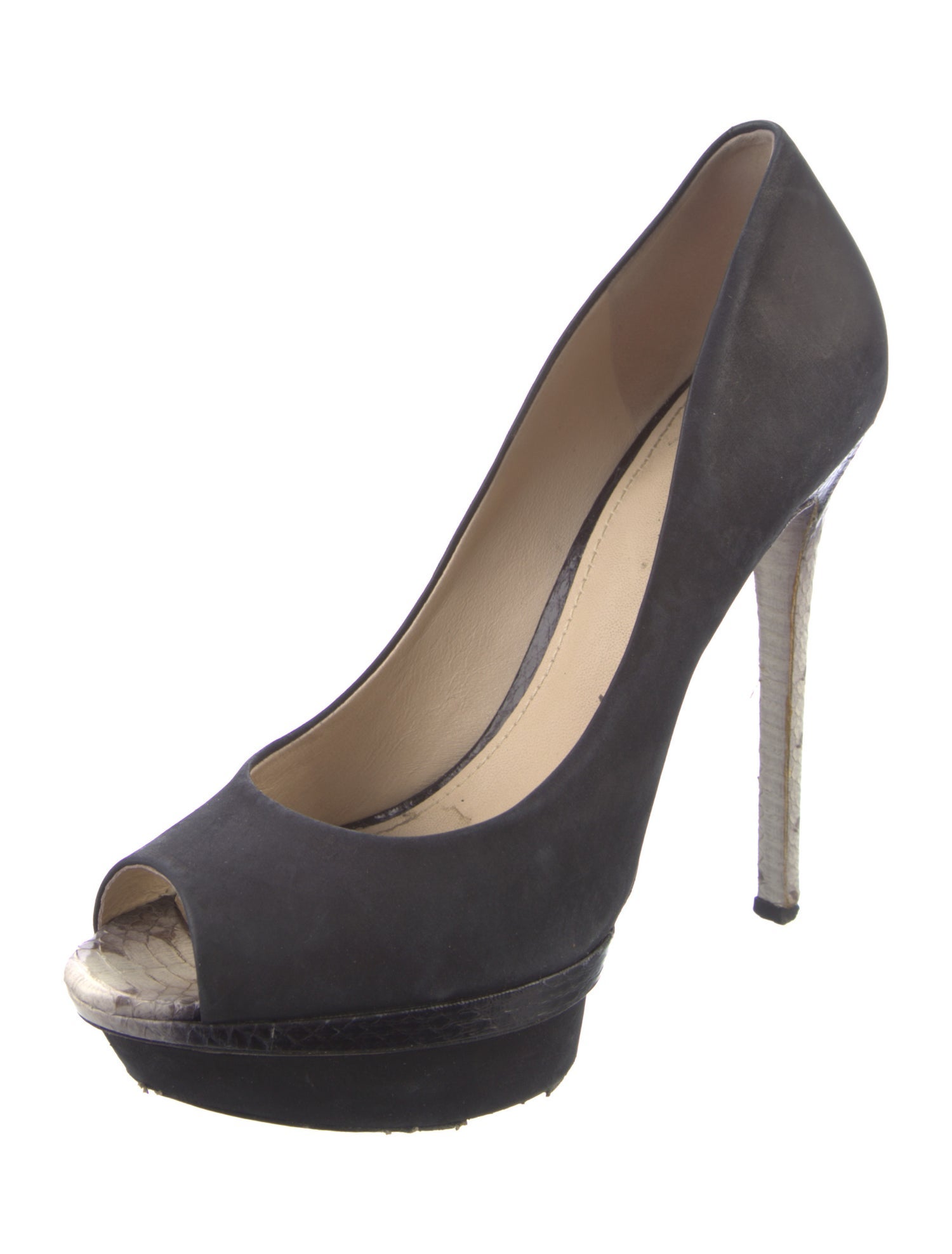 Brian Atwood Suede Pumps