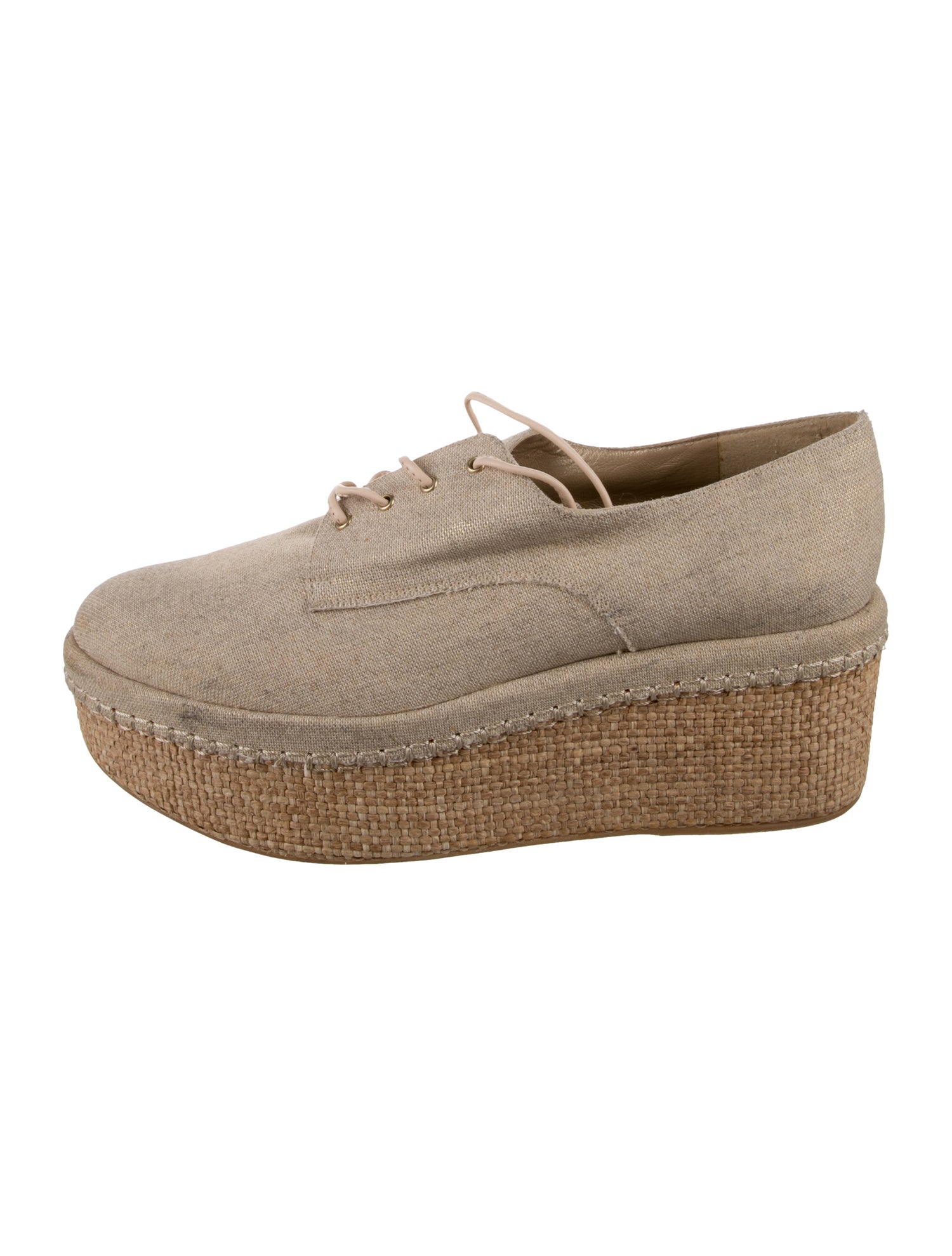 Brian Atwood Canvas Espadrilles