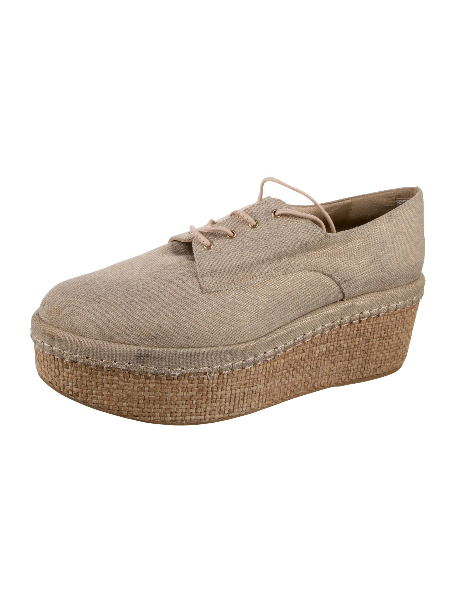 Brian Atwood Canvas Espadrilles