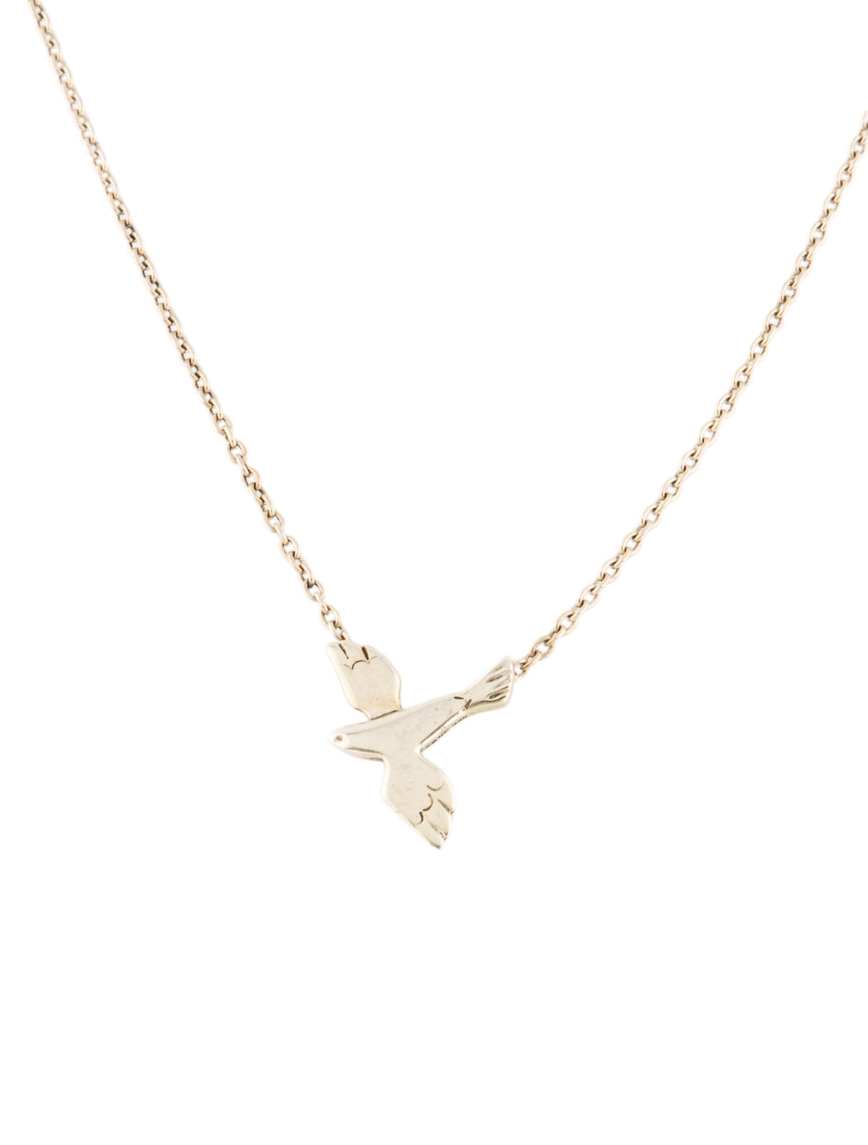 Brilliant Earth Dove Pendant Necklace