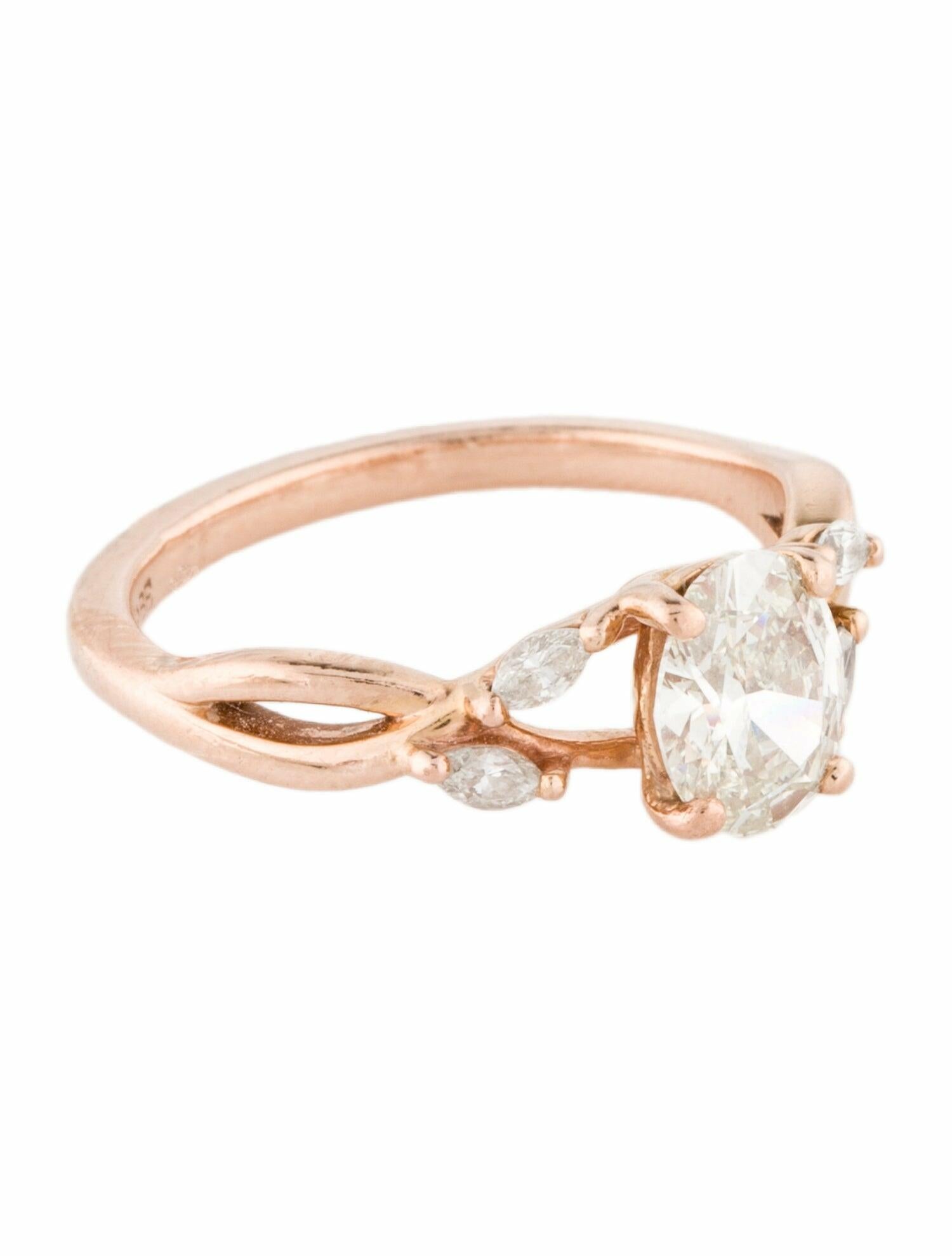Brilliant Earth 14K Diamond Engagement Ring 14K Rose Gold Engagement