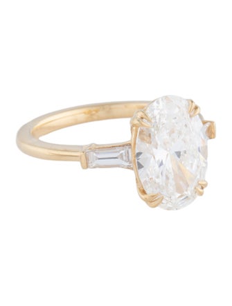 Brilliant Earth 18K 3.22ctw Lab-Grown Diamond Cocktail Ring