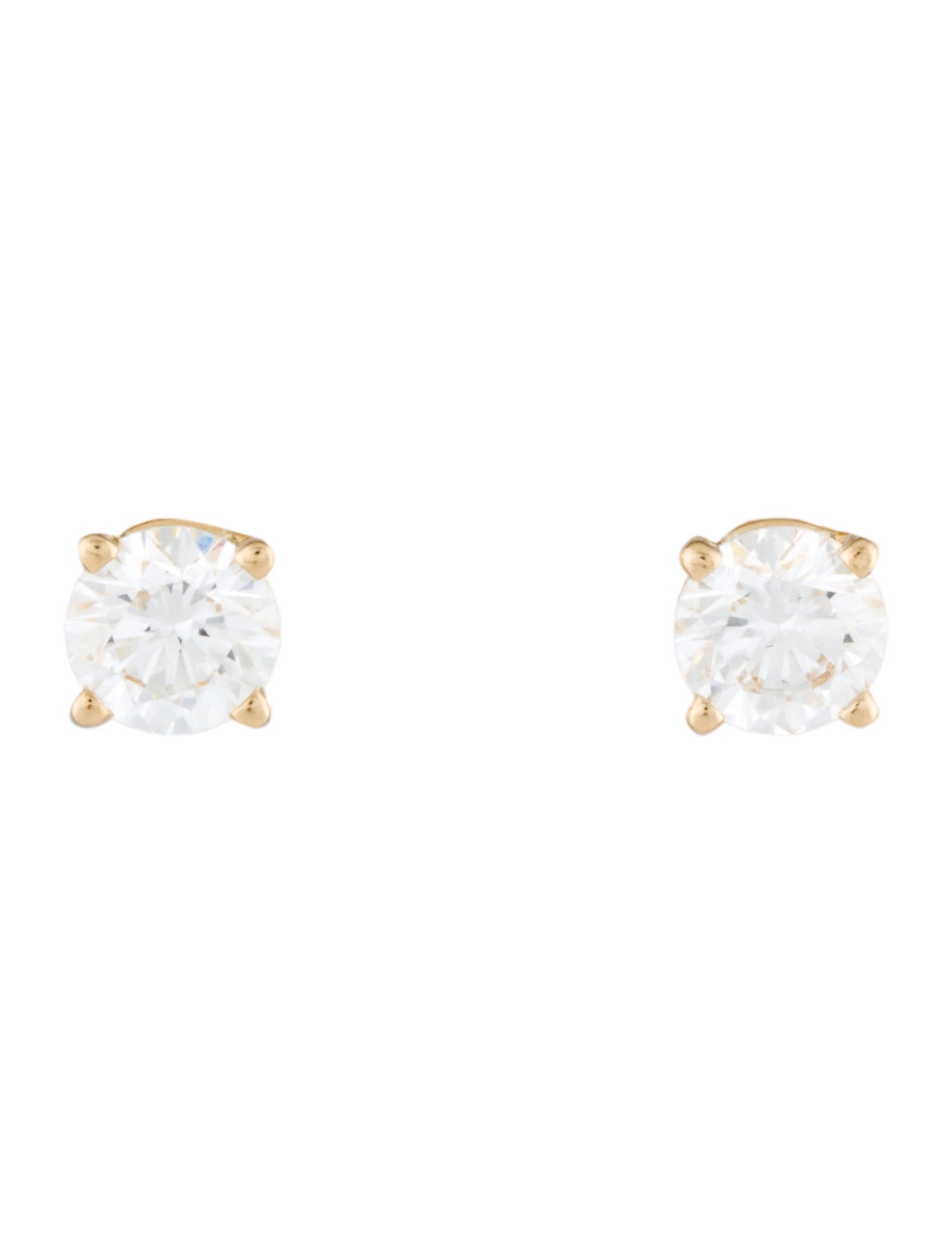 Brilliant Earth 18K 1.00ctw Lab-Grown Diamond Stud Earrings