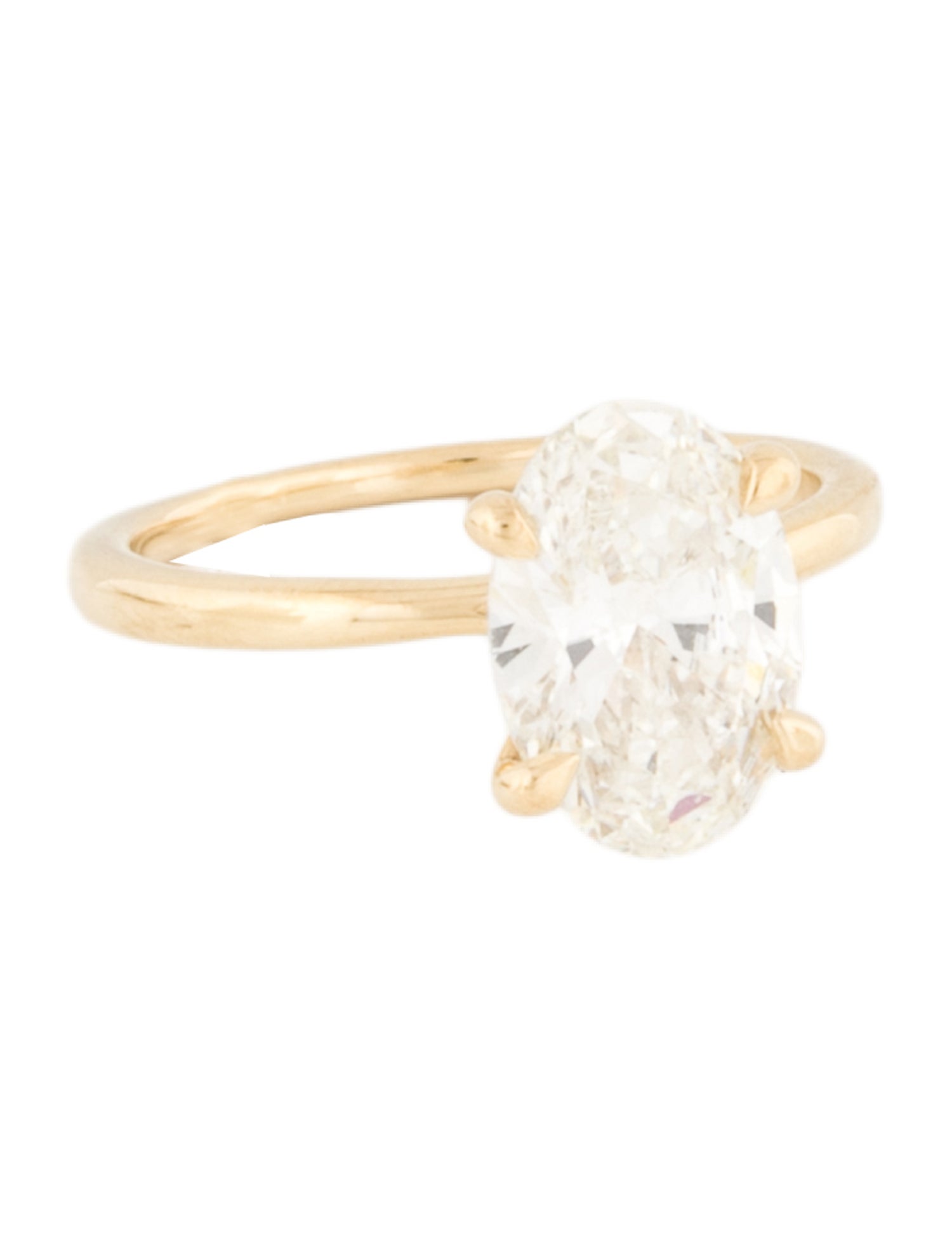 Brilliant Earth 2.26ct Lab Grown Diamond Solitaire Engagement Ring