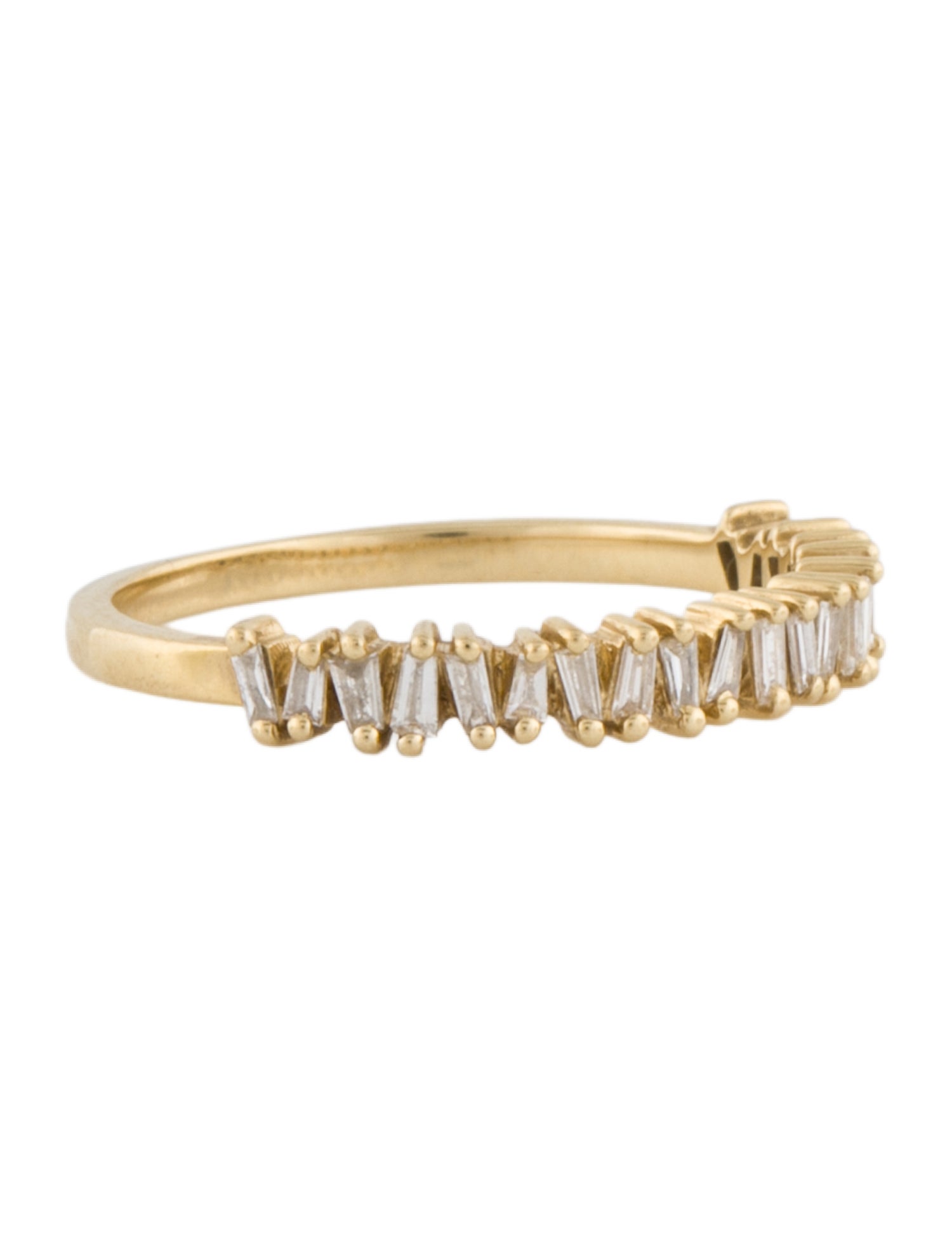 Brilliant Earth 14K Diamond Tribeca Band Ring
