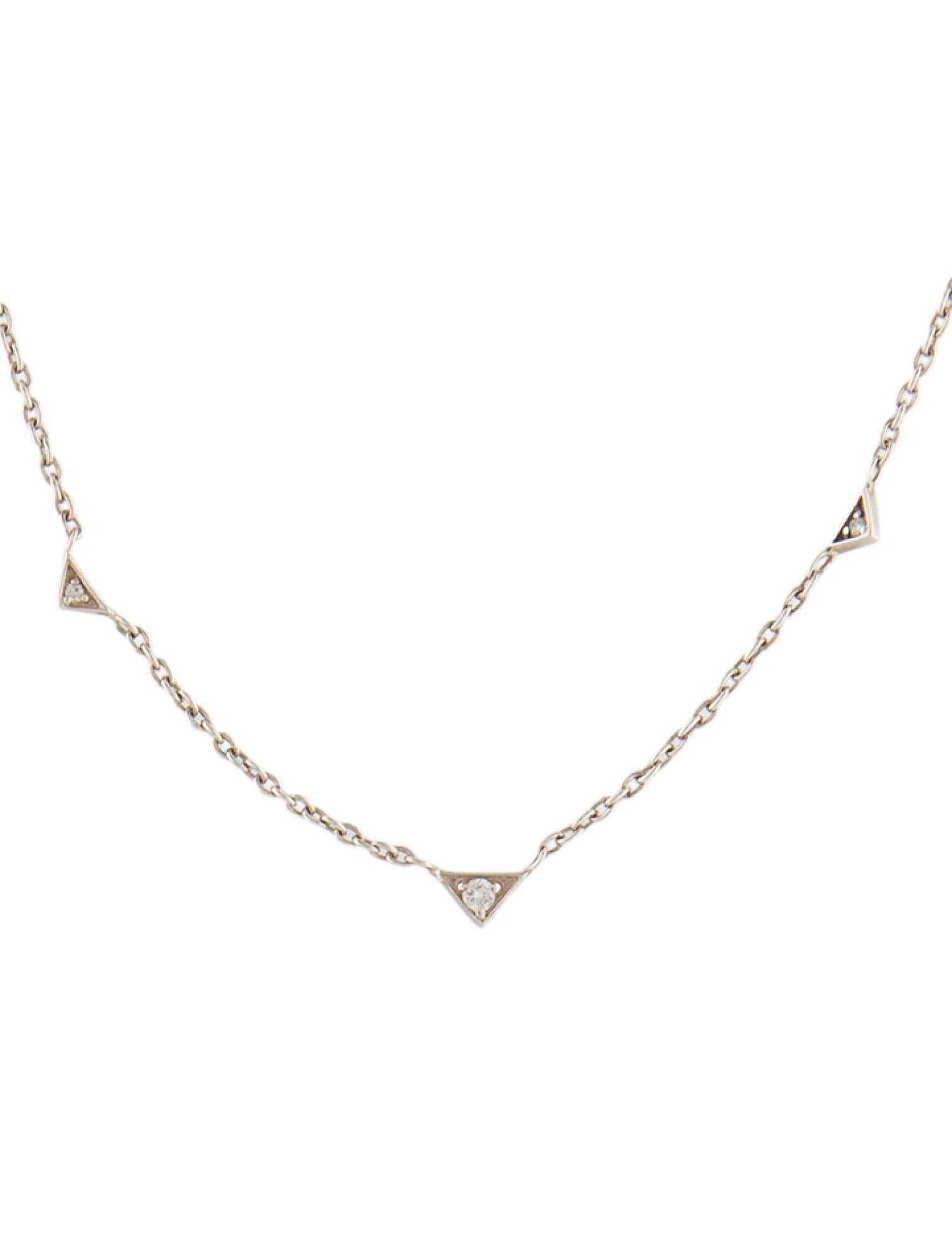 Brilliant Earth Diamond Prisma Necklace