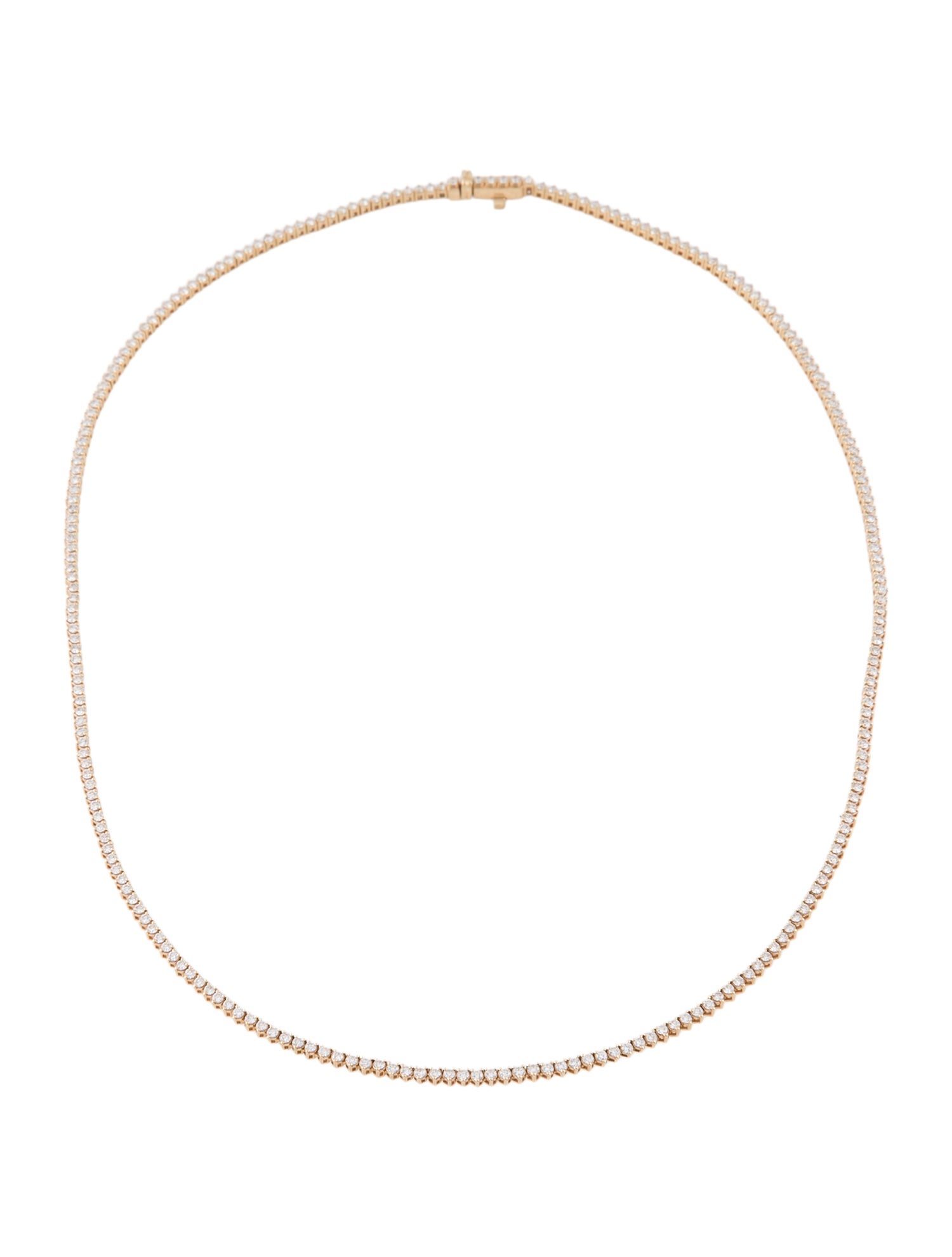 Brilliant Earth 14K 2.39ctw Lab Grown Diamond Tennis Necklace