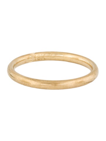 Pre-owned Brilliant Earth 18k Slim Profile Wedding Ring In Multi