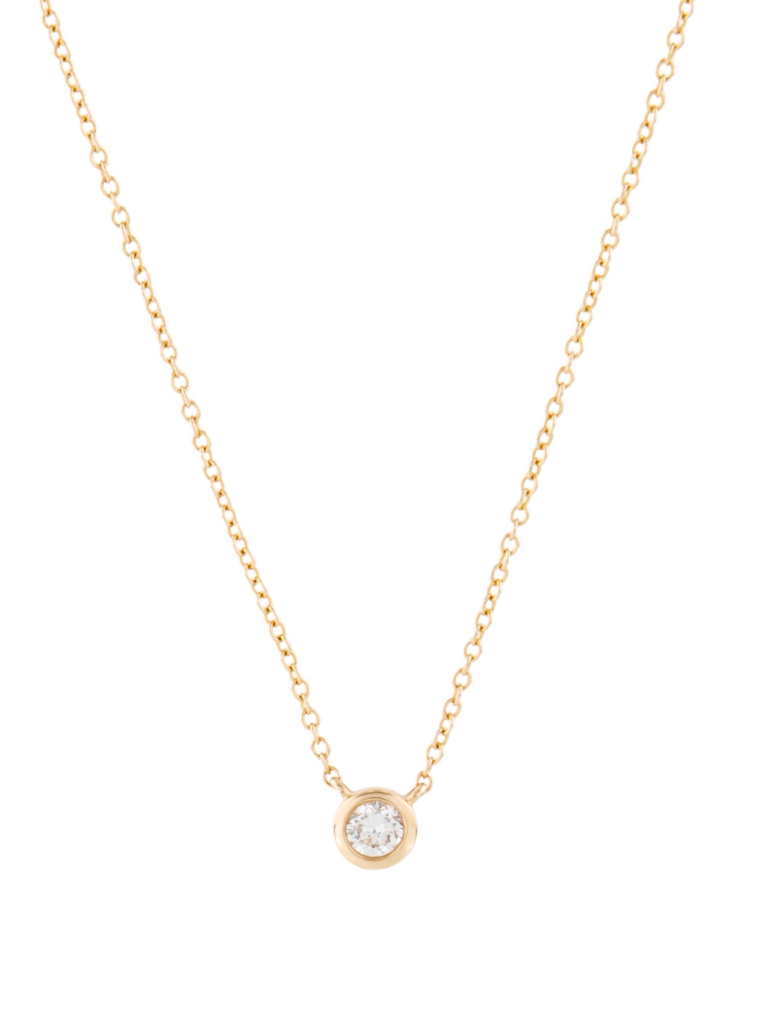 Brilliant Earth 14K Lab Grown Diamond Pendant Necklace