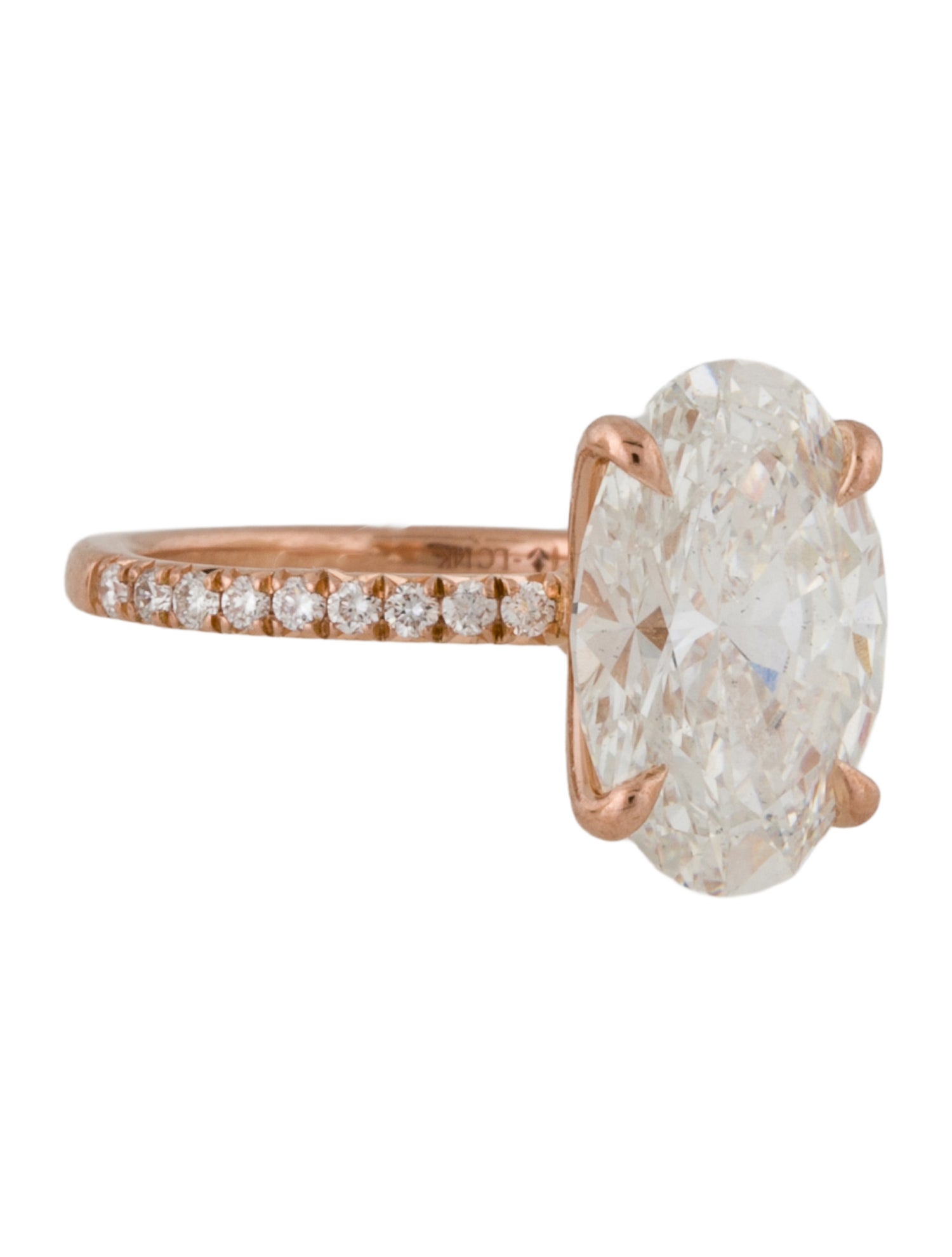 Brilliant Earth 3.65ct Lab-Grown Oval Diamond Engagement Ring