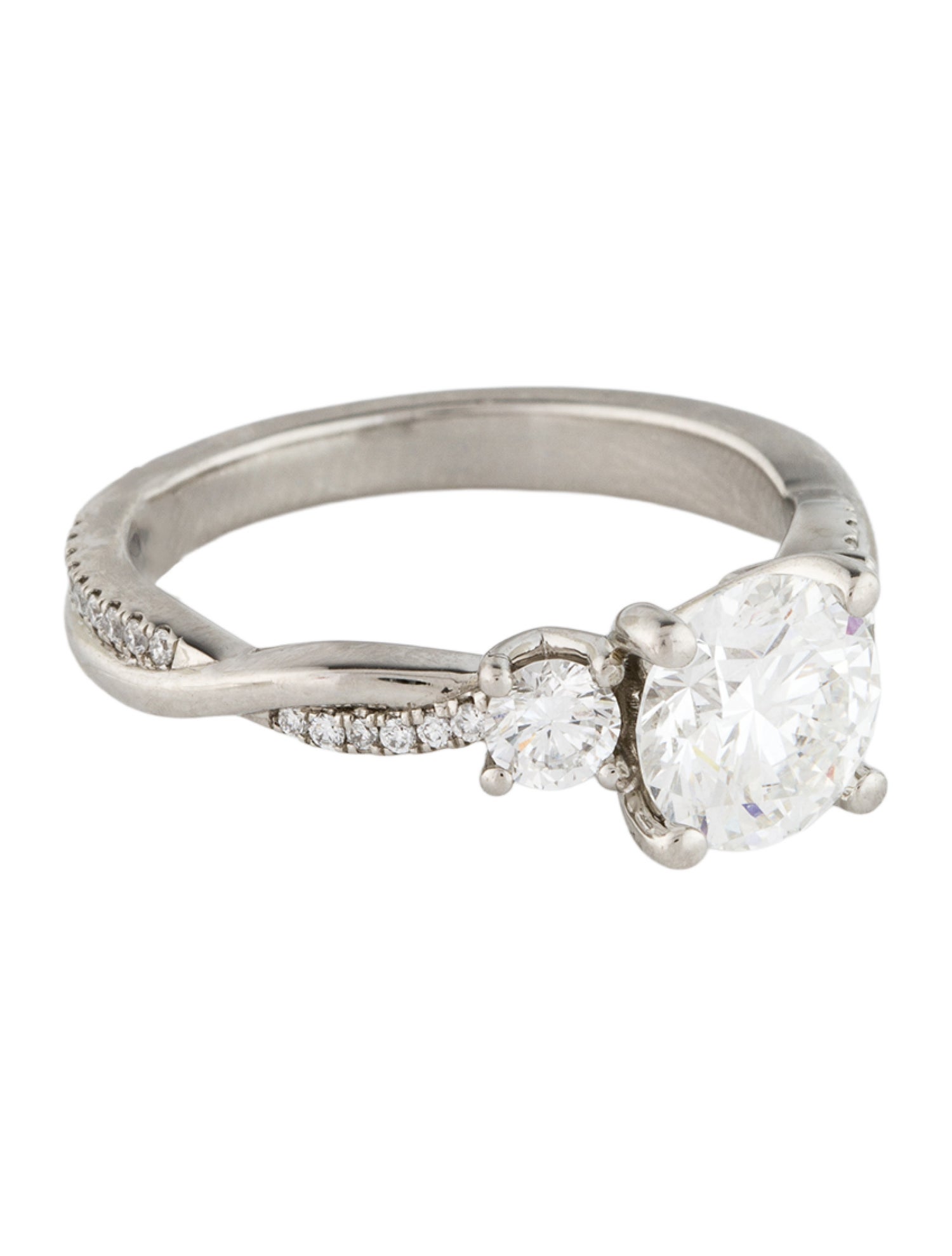 Brilliant Earth Platinum 1.55ct Lab-Grown Diamond Engagement Ring