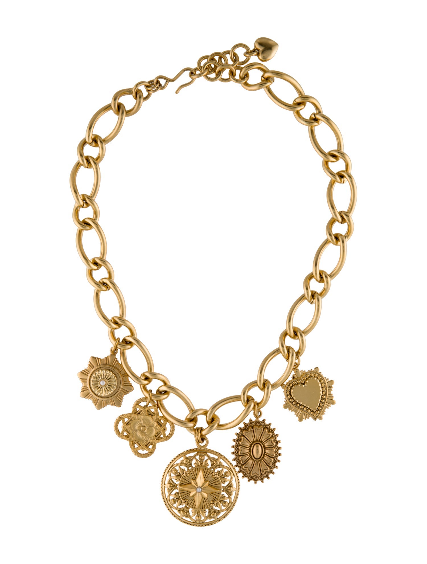 Brinker & Eliza Faux Pearl Collar Necklace