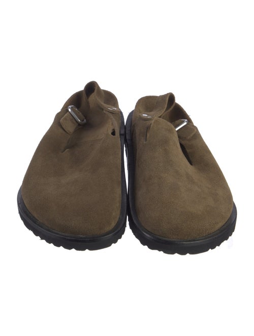 Birkenstock x Jil Sander Suede Slingback Flats