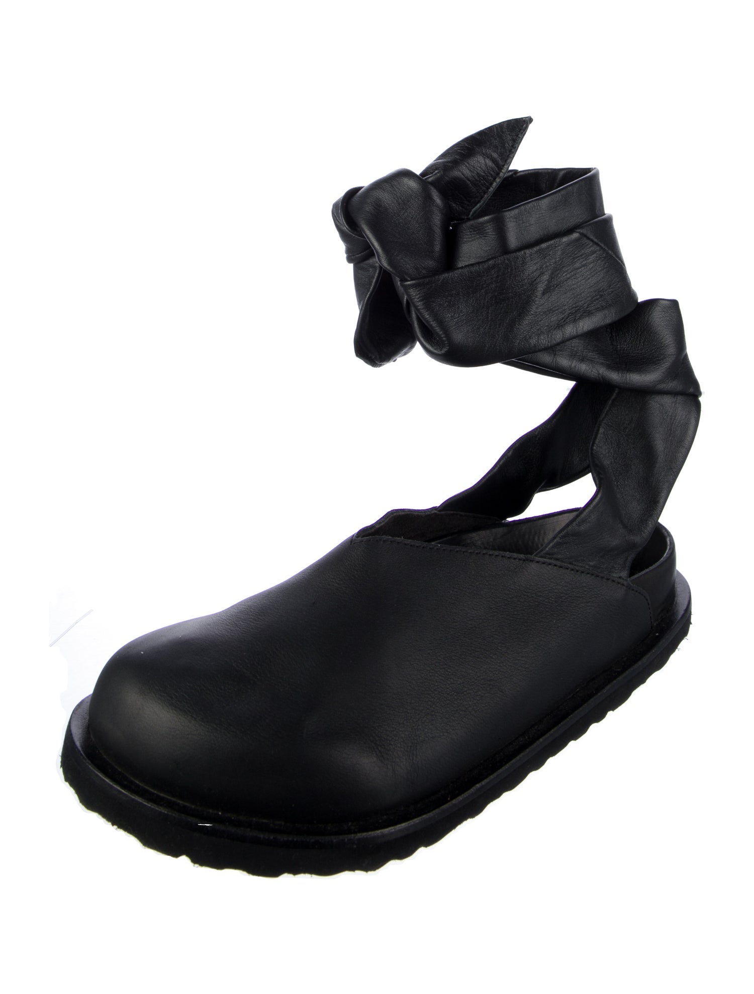 Birkenstock x Jil Sander Leather Slingback Flats