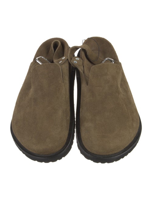 Birkenstock x Jil Sander Suede Slingback Flats