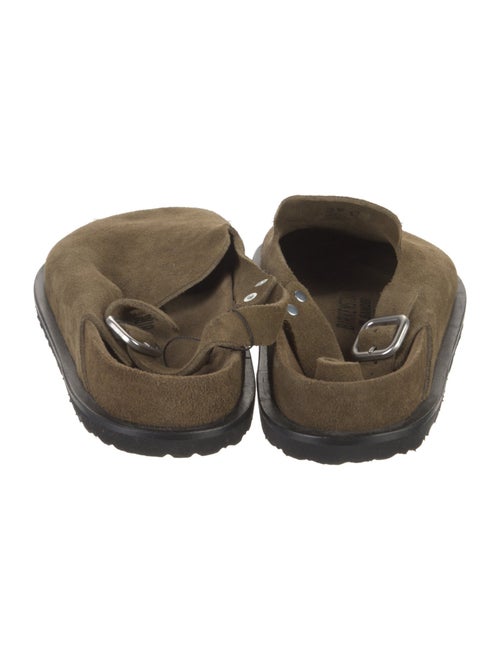 Birkenstock x Jil Sander Suede Slingback Flats