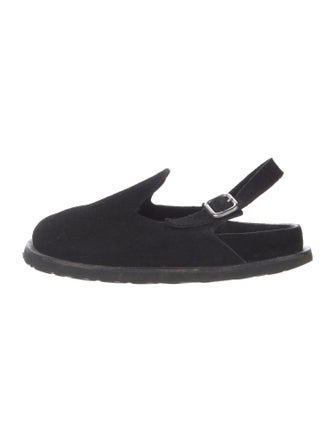 Birkenstock x Jil Sander Suede Slingback Flats