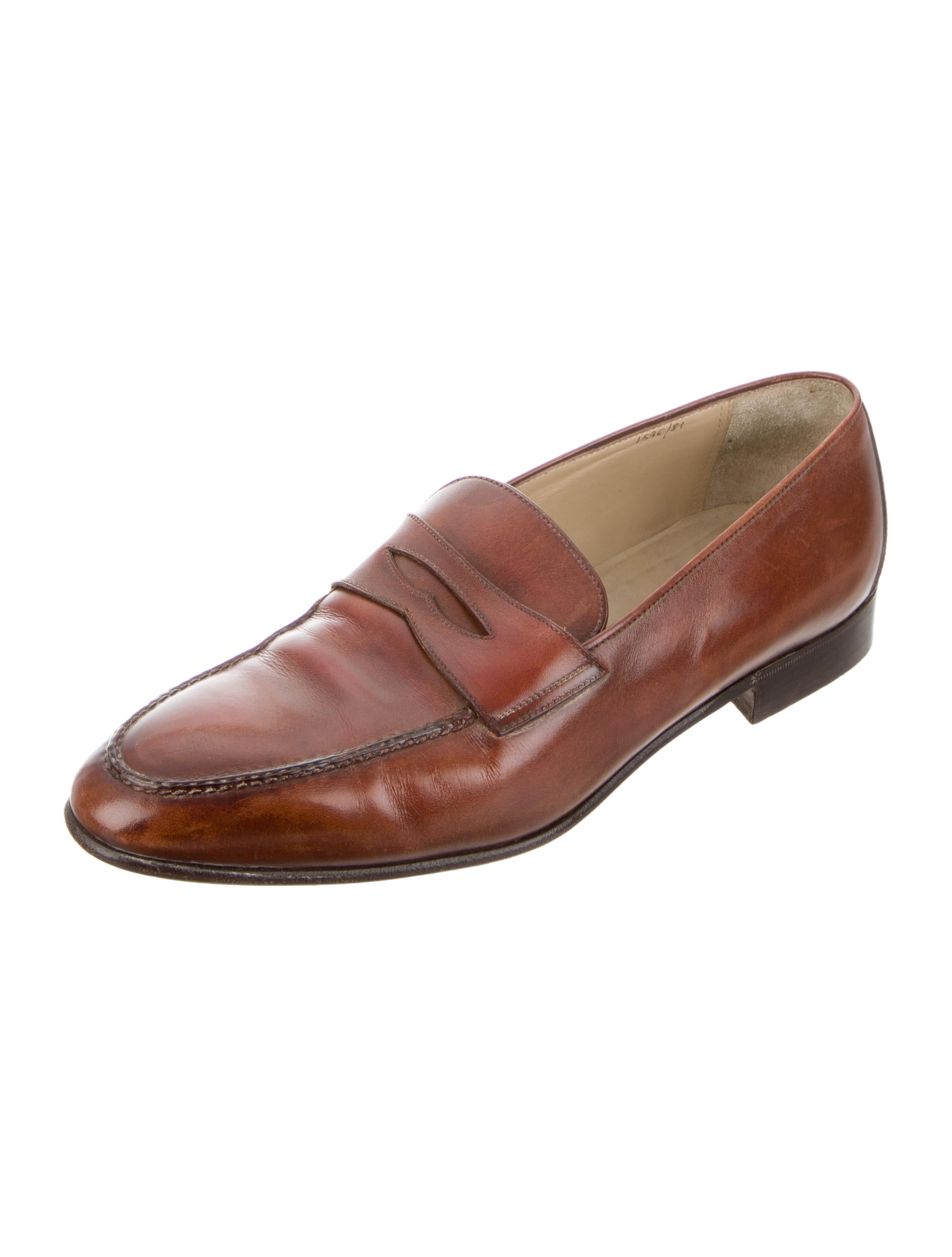 leather dress loafers