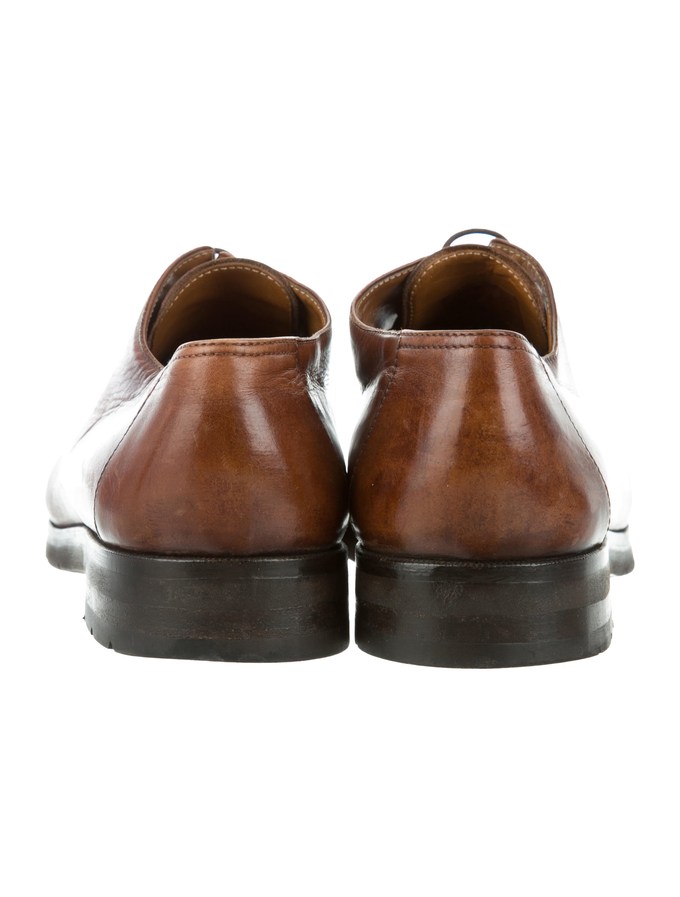 leather derby shoes