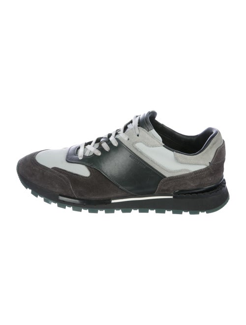 Berluti Suede Low-Top Sneakers grey