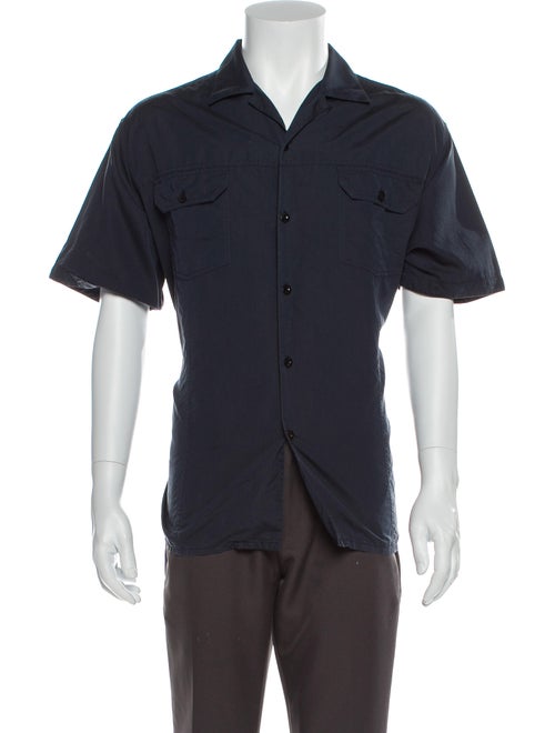 Berluti Short Sleeve Shirt Blue