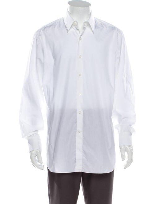 Berluti Long Sleeve Dress Shirt White