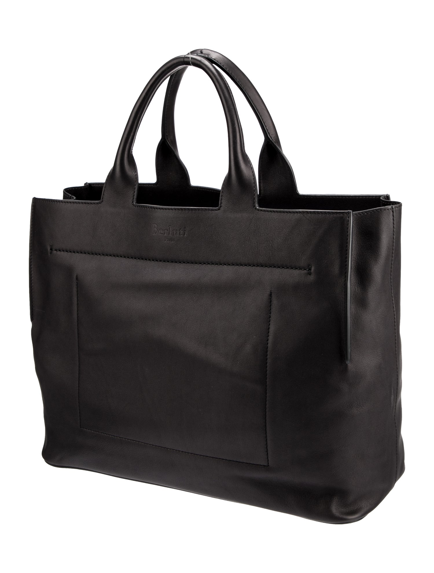 Berluti Cabas Ego Leather Tote