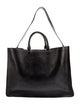 Berluti Solid Leather Tote Bag