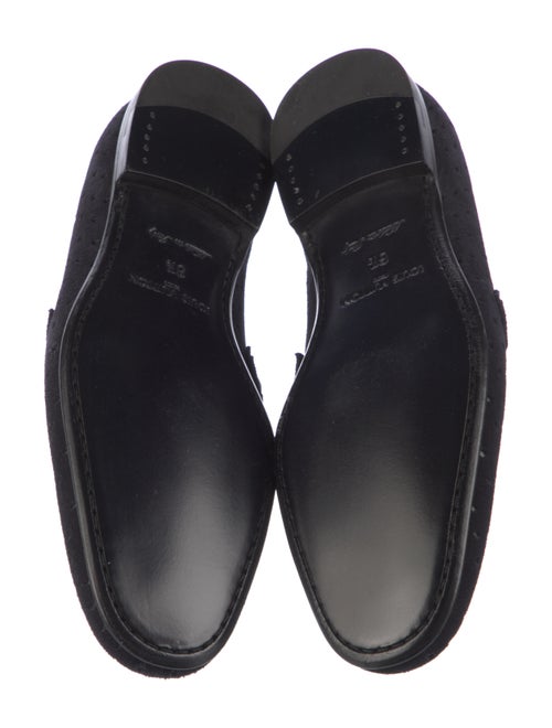 Louis Vuitton LV Monogram Suede Loafers