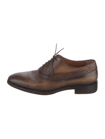 Berluti Oxfords Leather Brogues 11