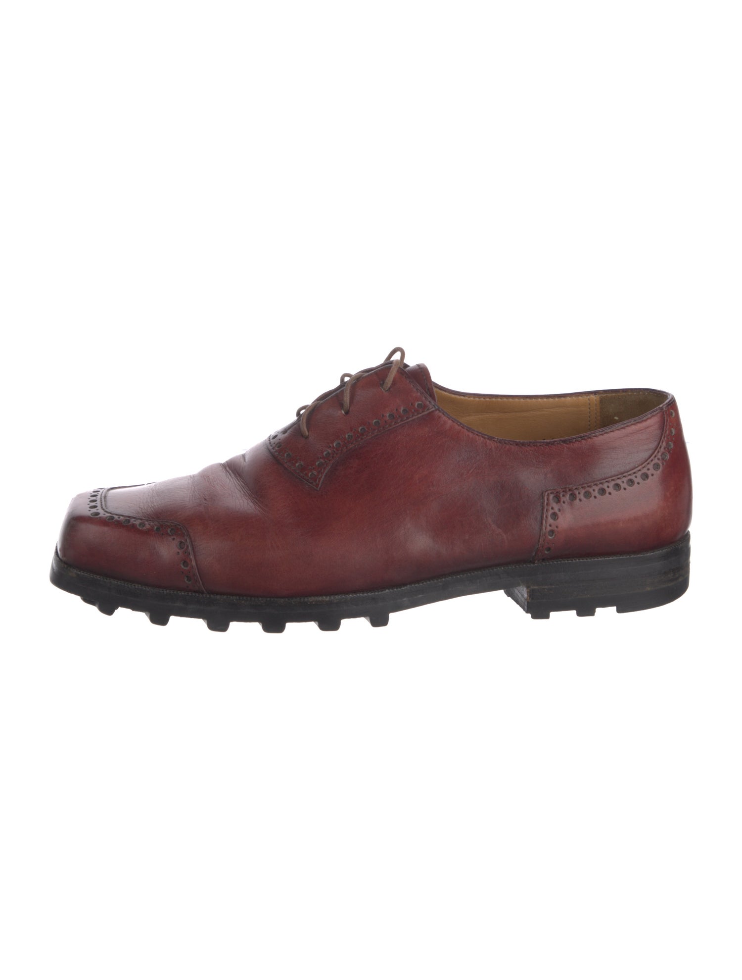 Berluti Leather Oxfords