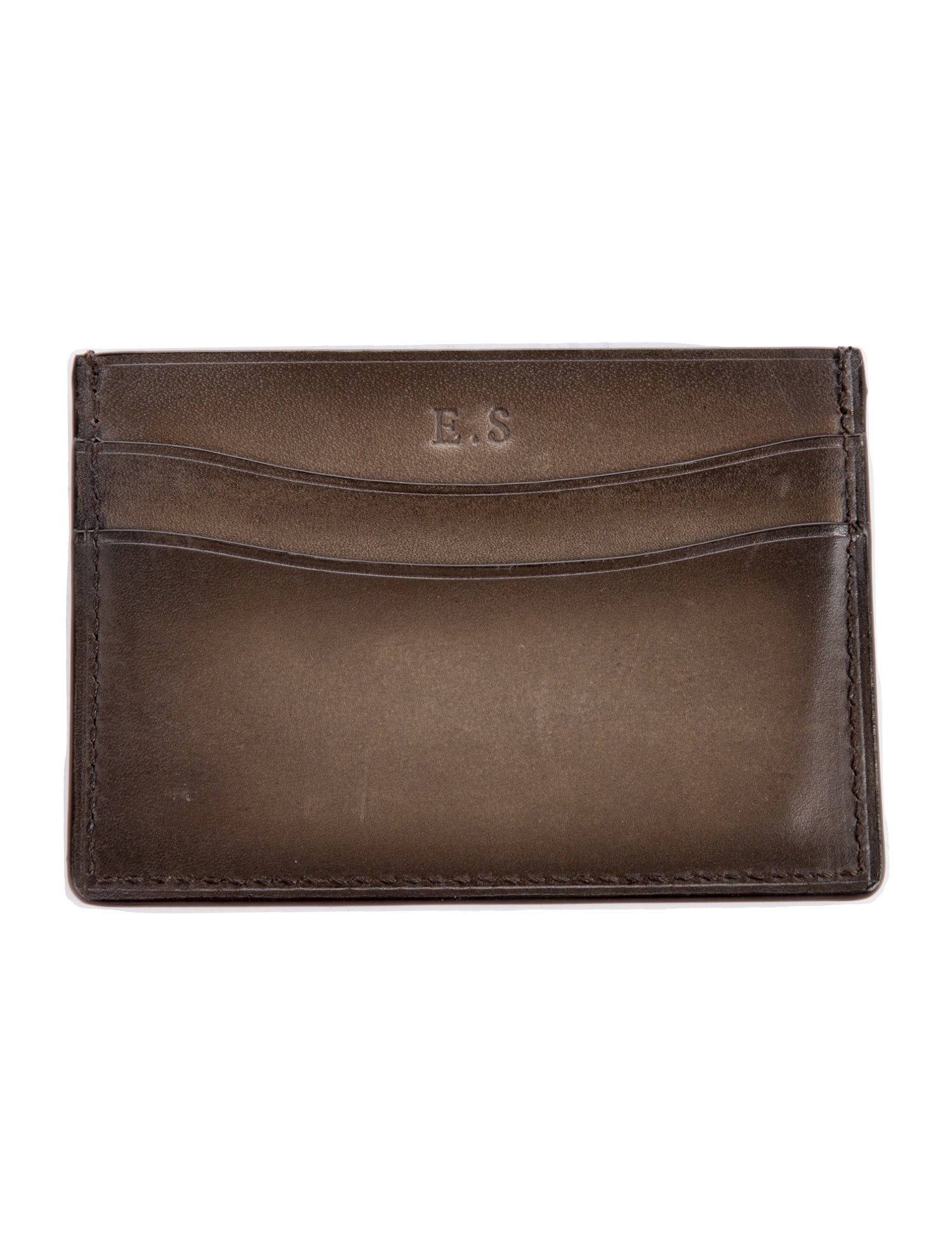 Berluti Leather Card Holder