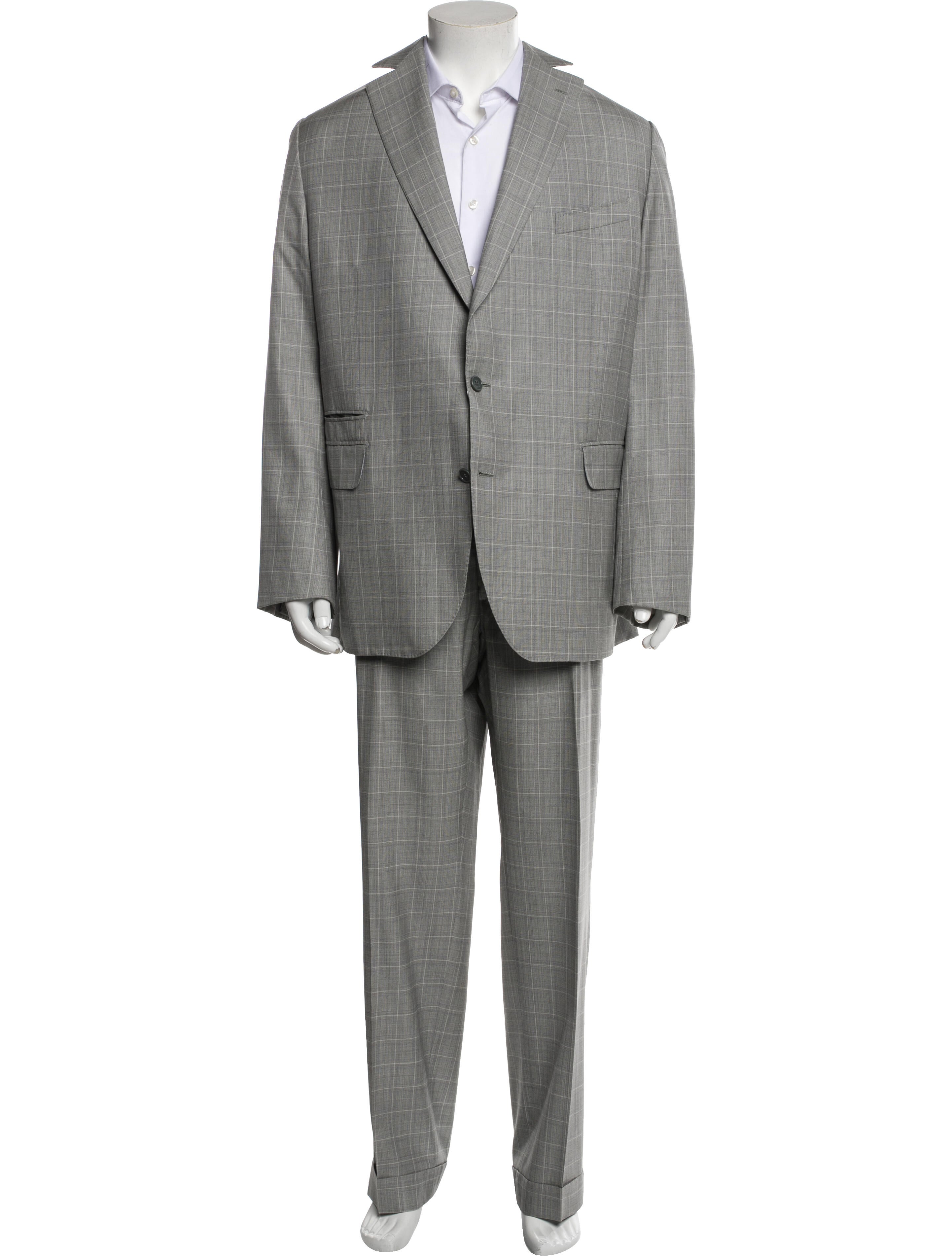 Berluti Plaid Print Two-Piece Blazer