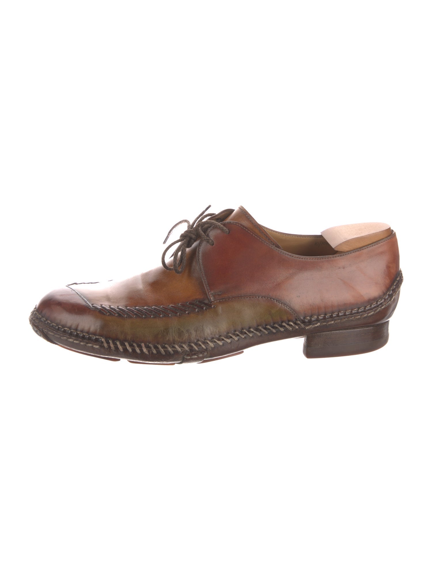 Berluti Leather Oxfords