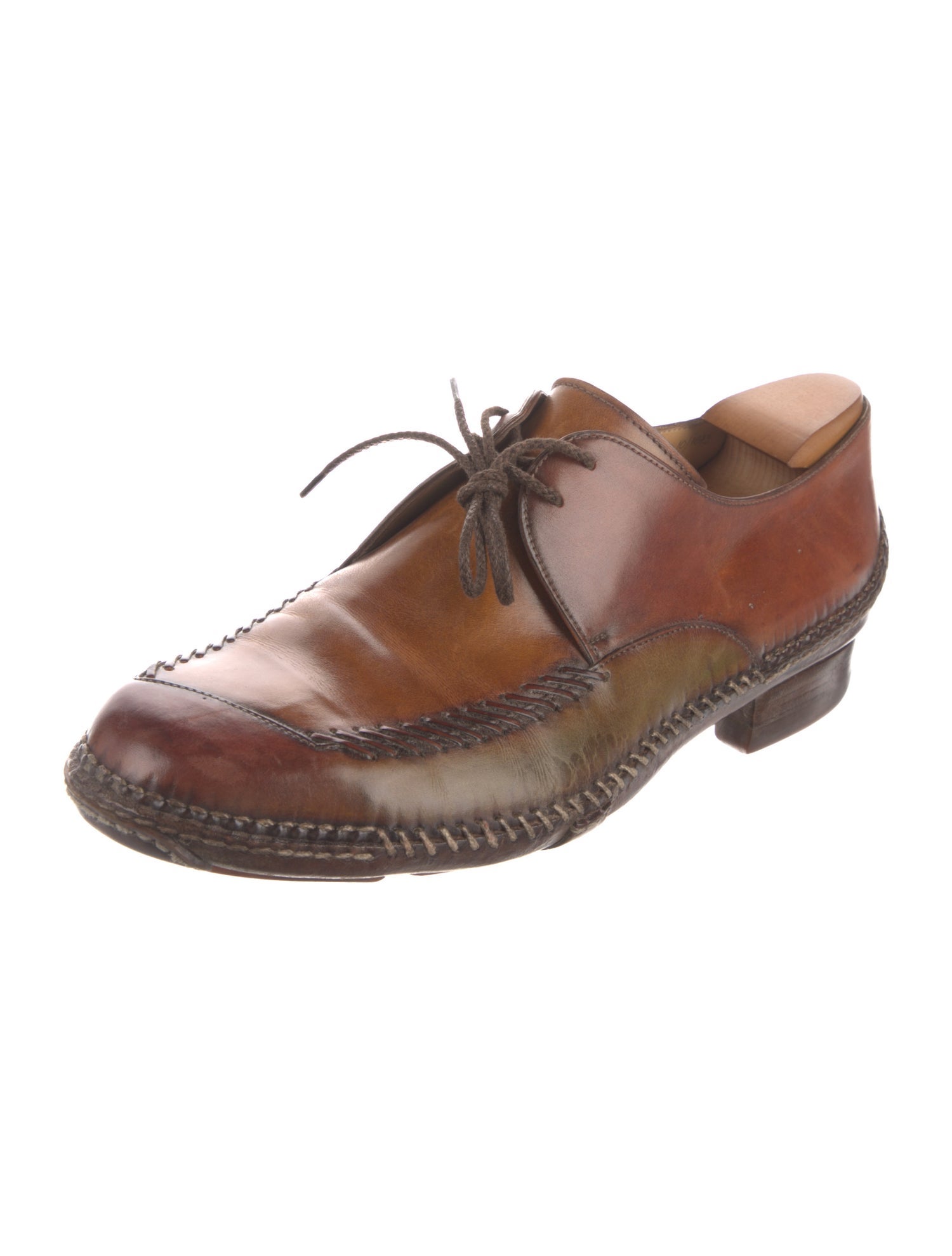 Berluti Leather Oxfords