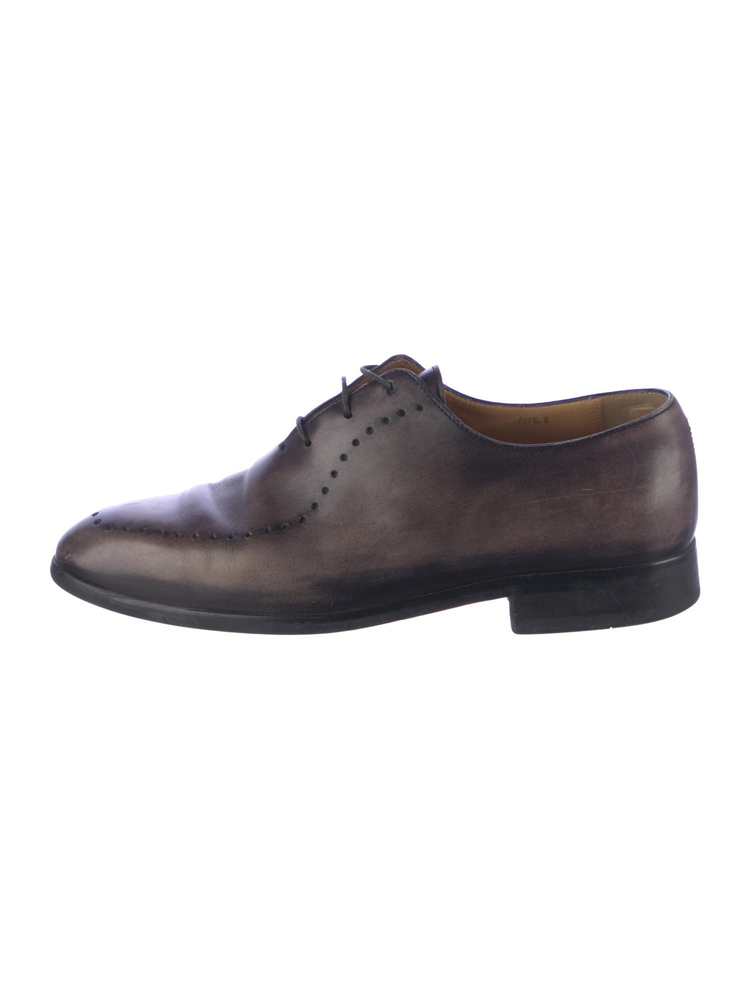 Berluti Leather Oxfords
