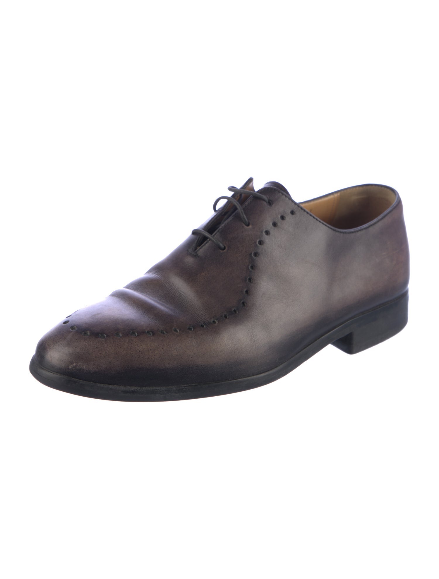 Berluti Leather Oxfords