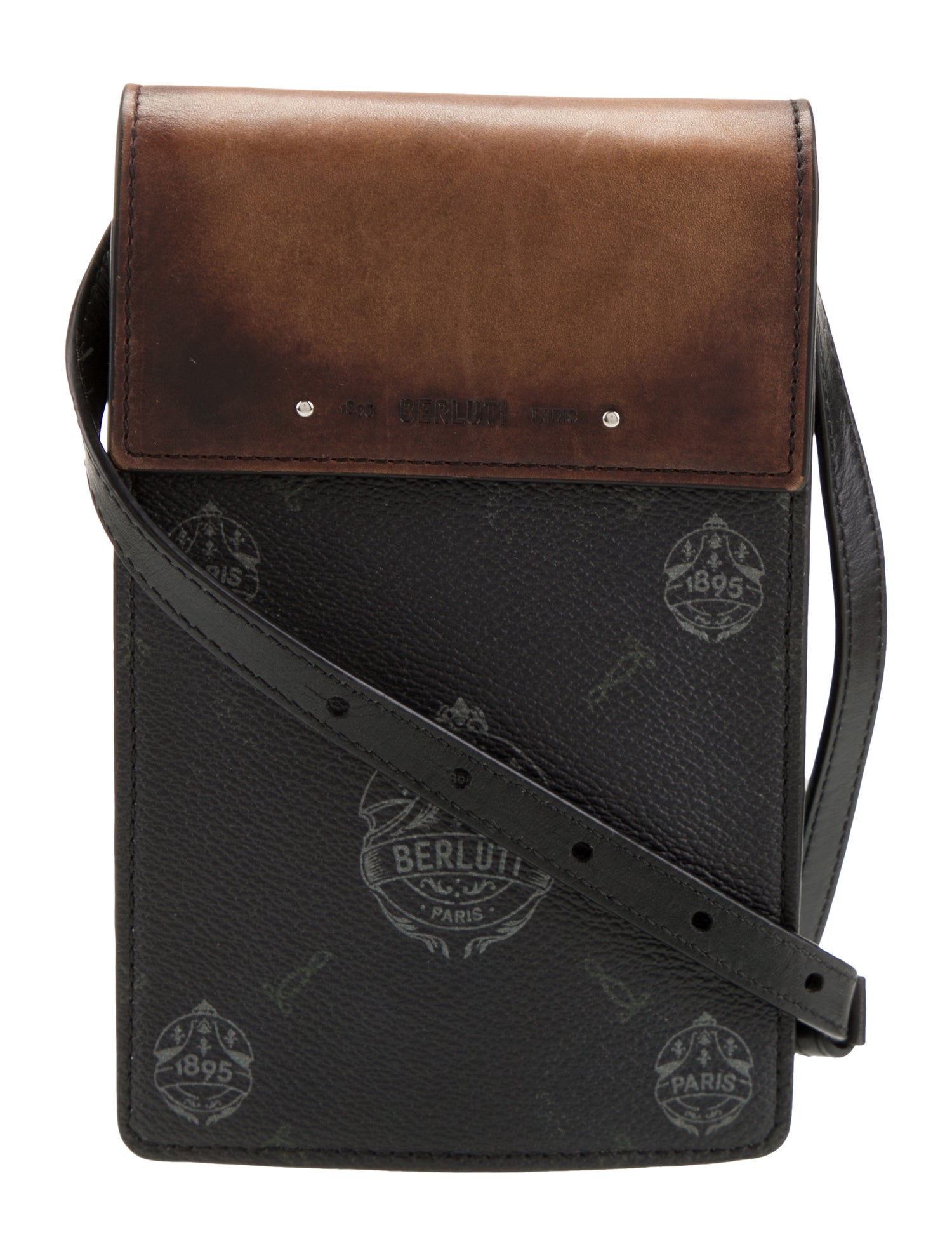 Berluti Leather Crossbody Bag