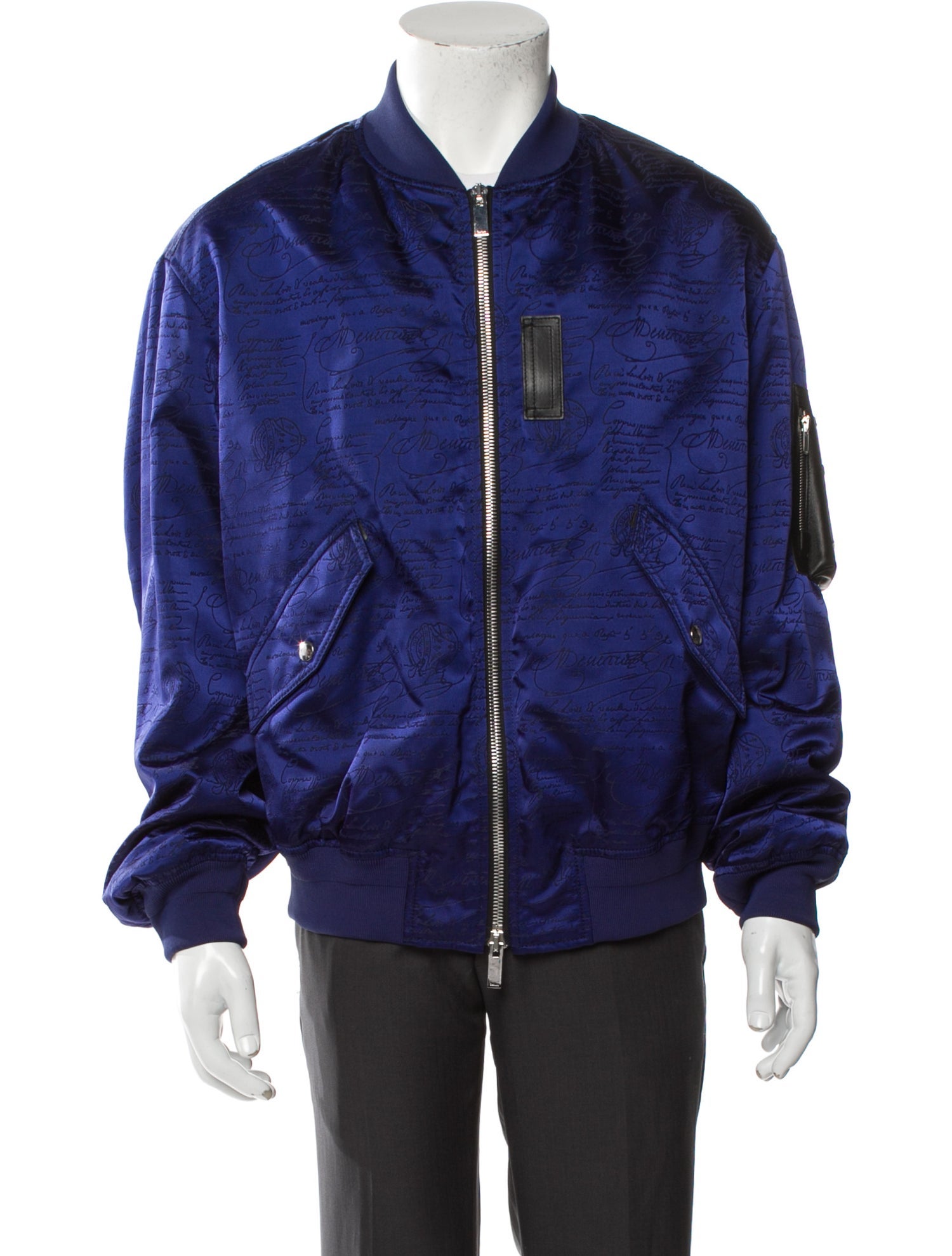 Berluti Graphic Print Bomber Jacket