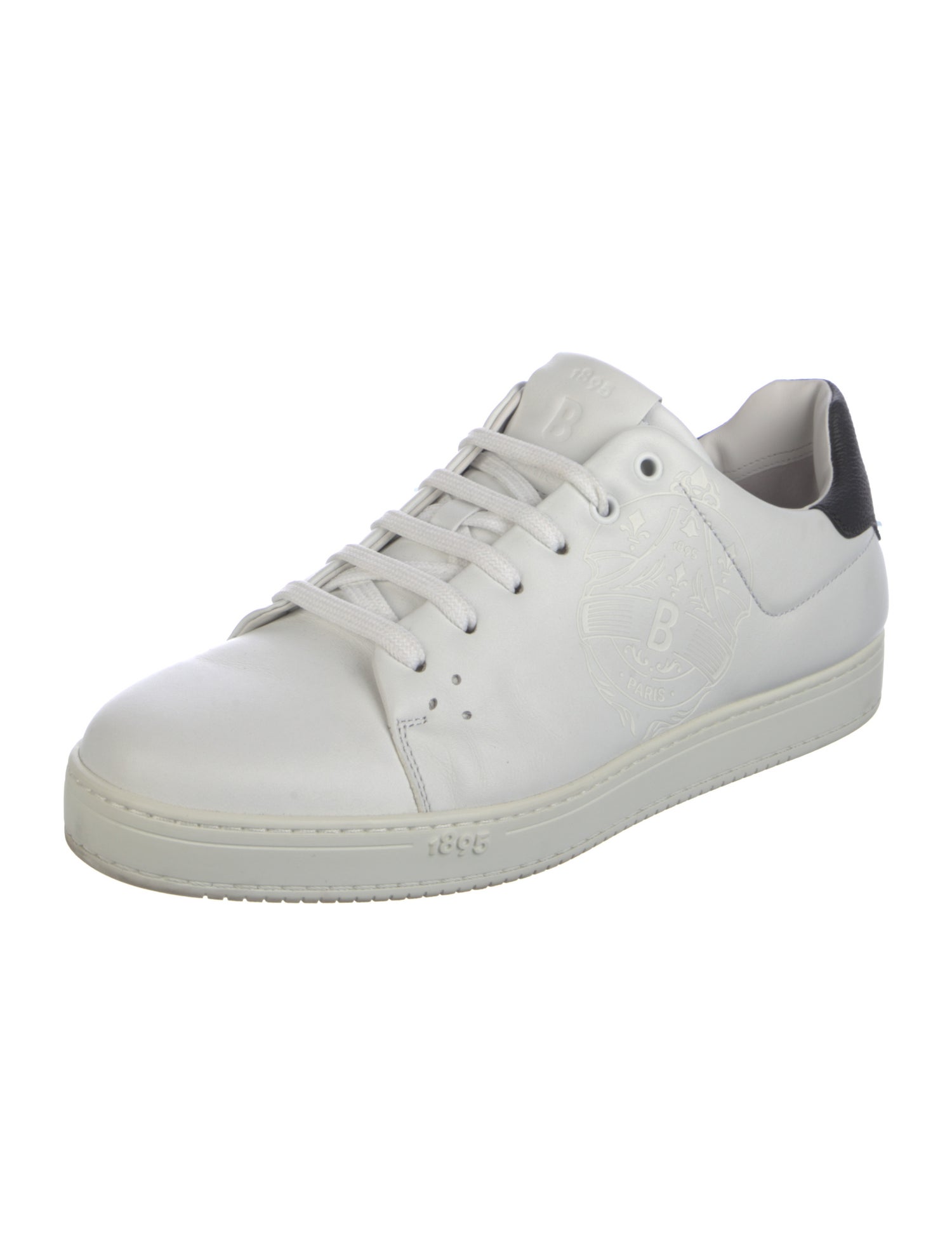 Berluti Leather Printed Sneakers