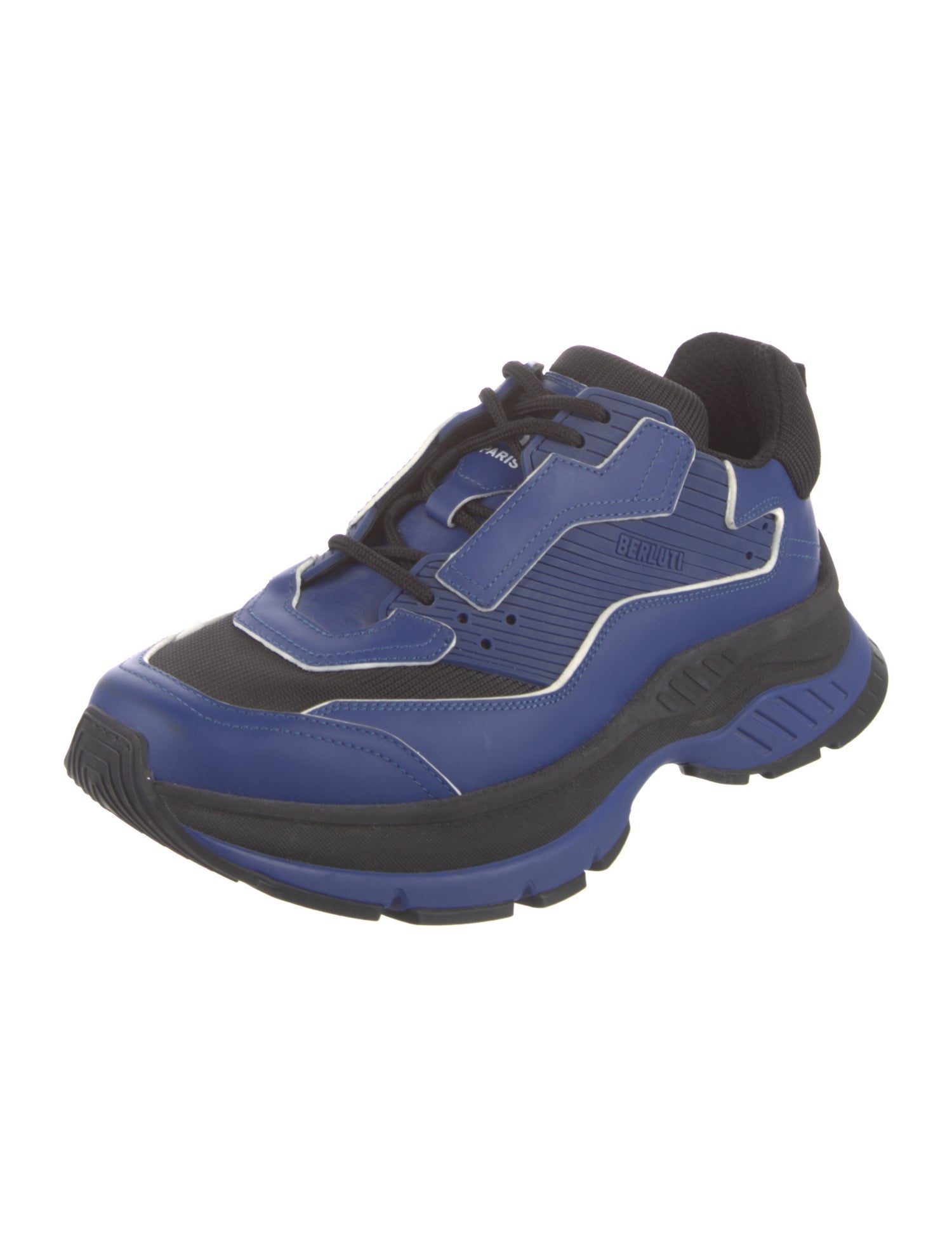 Berluti Rubber Printed Athletic Sneakers