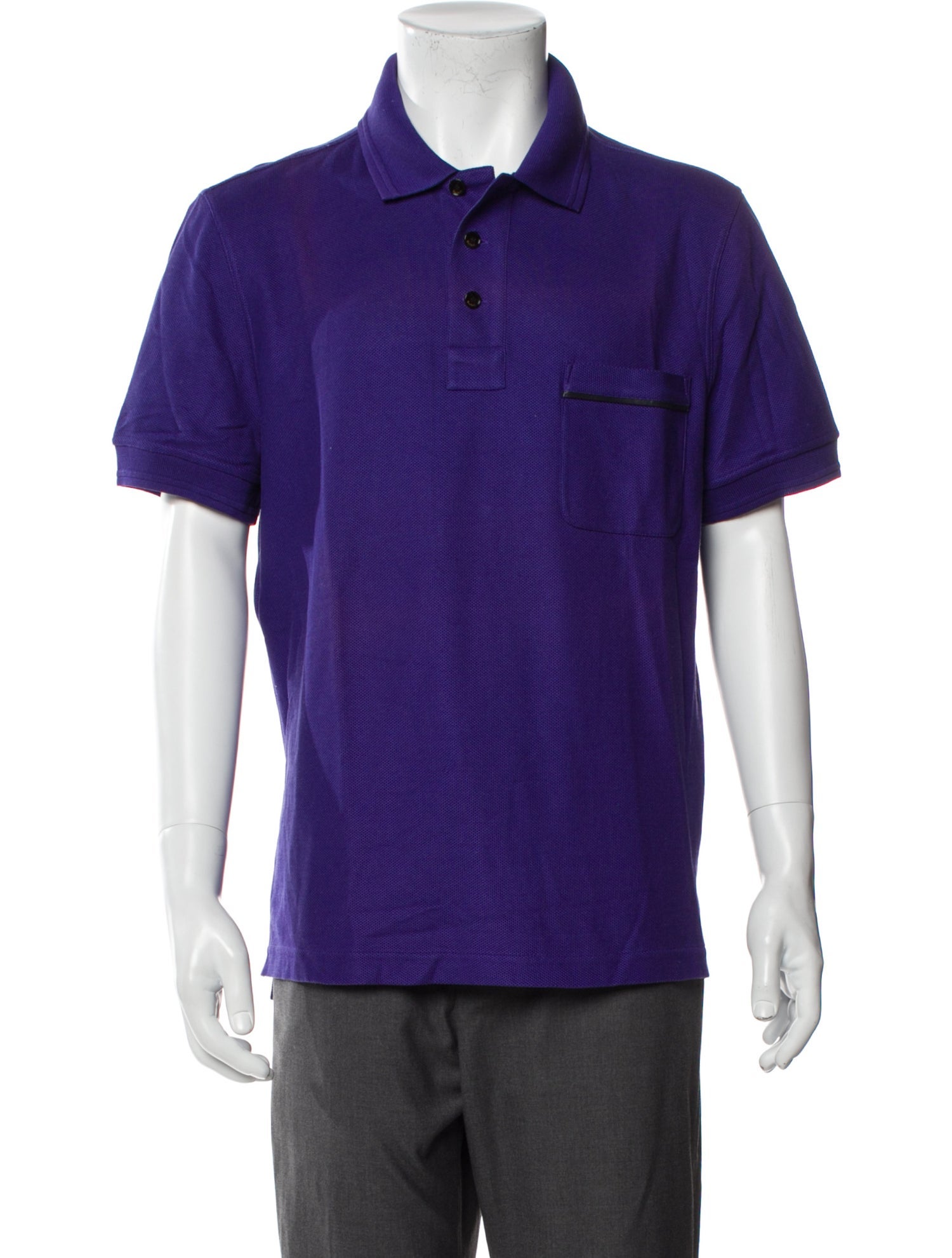 Berluti Crew Neck Short Sleeve Polo Shirt