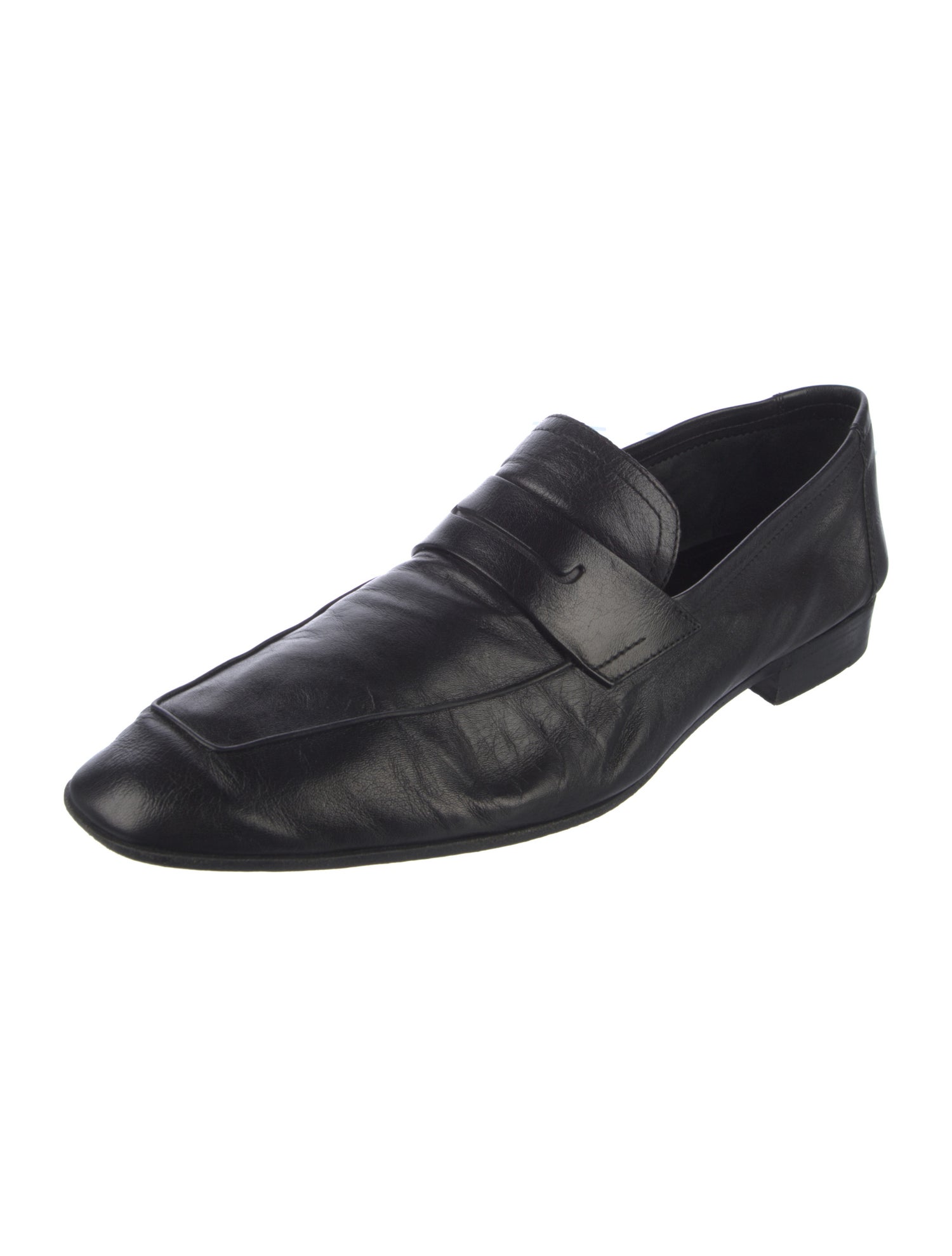 Berluti Leather Dress Loafers